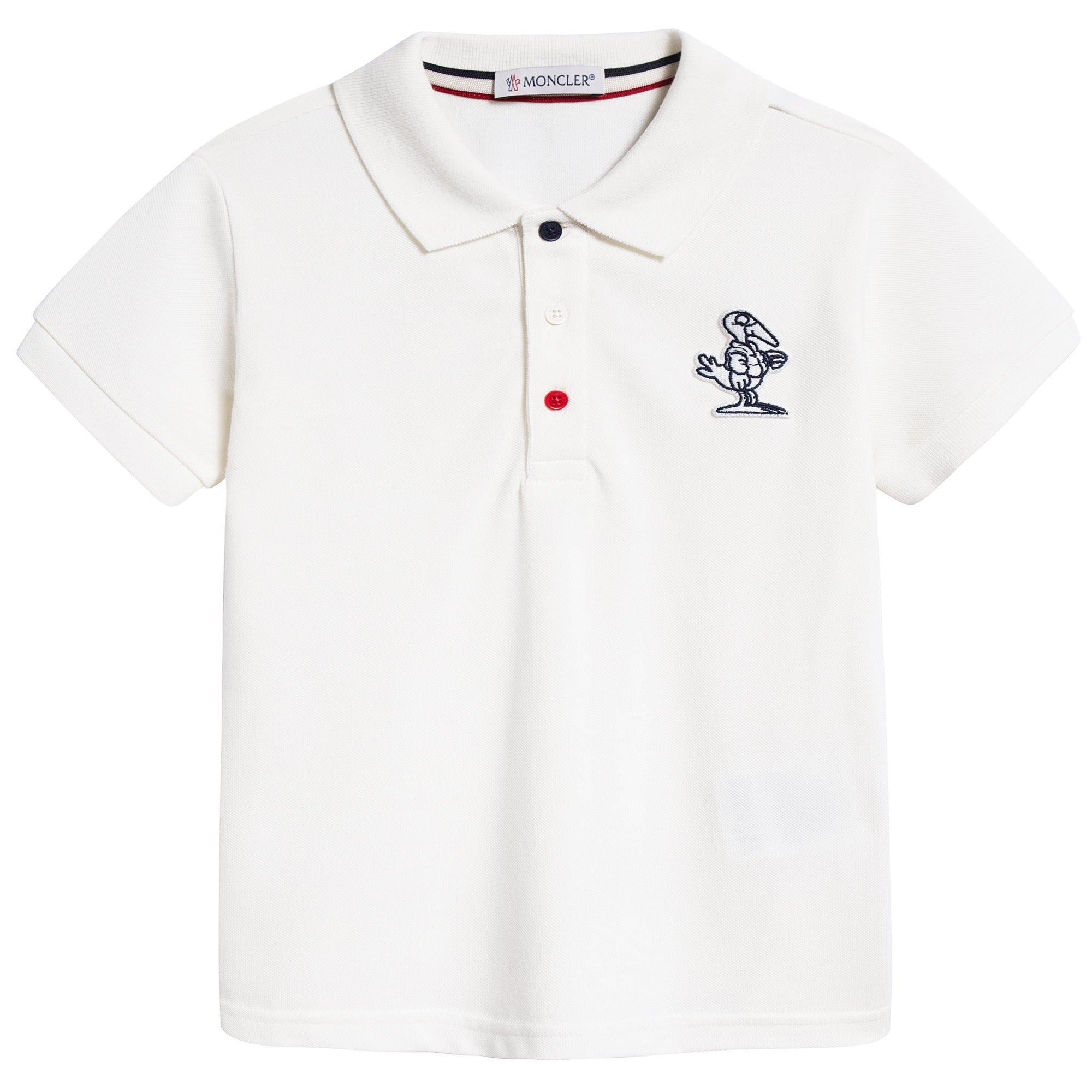 Boys White Polo Shirt