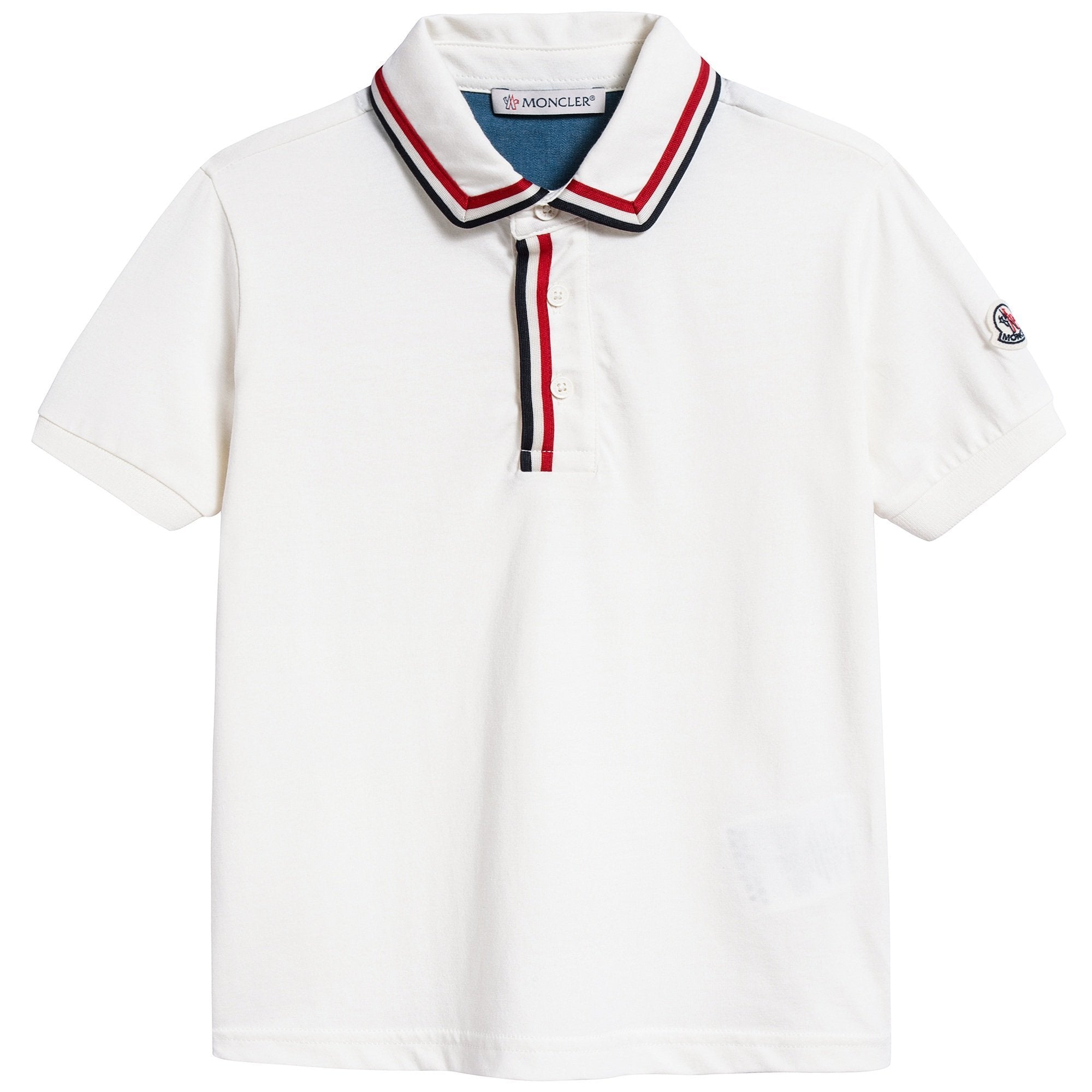 Boys White Polo Shirt