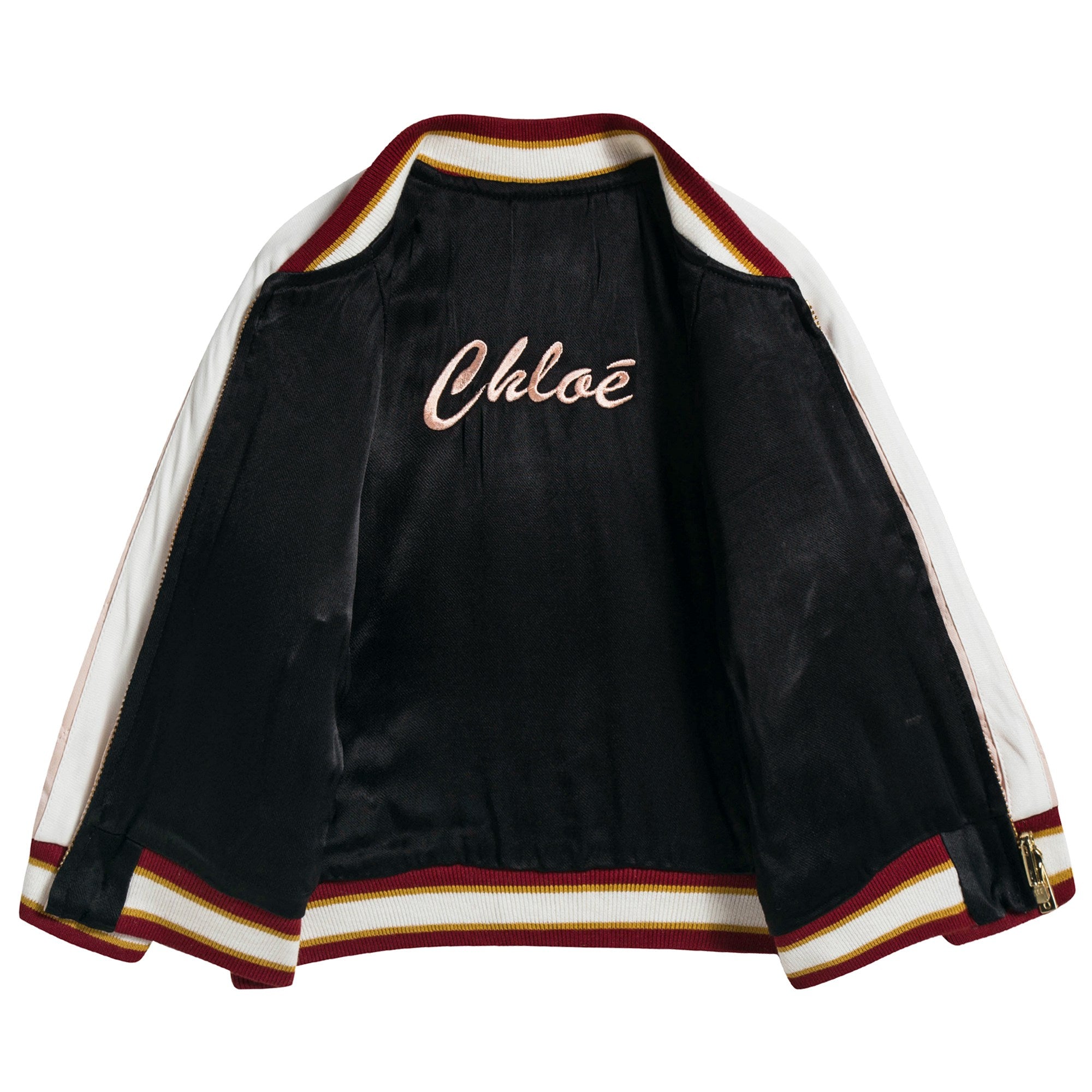 Girls Pink & Black Reversible Jacket