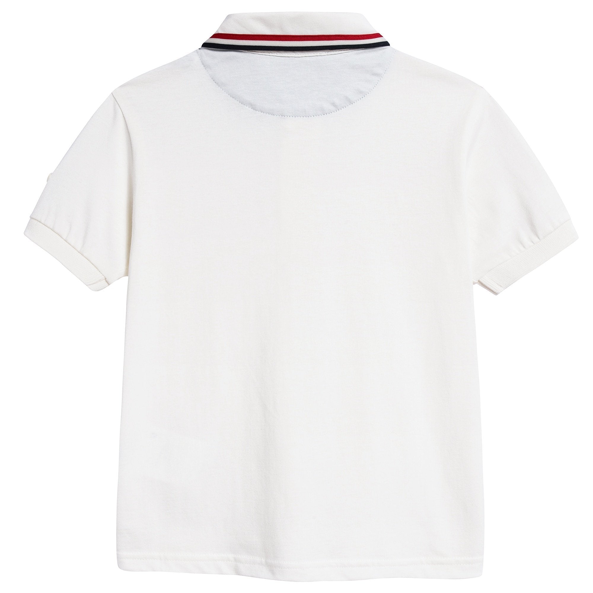 Boys White Polo Shirt