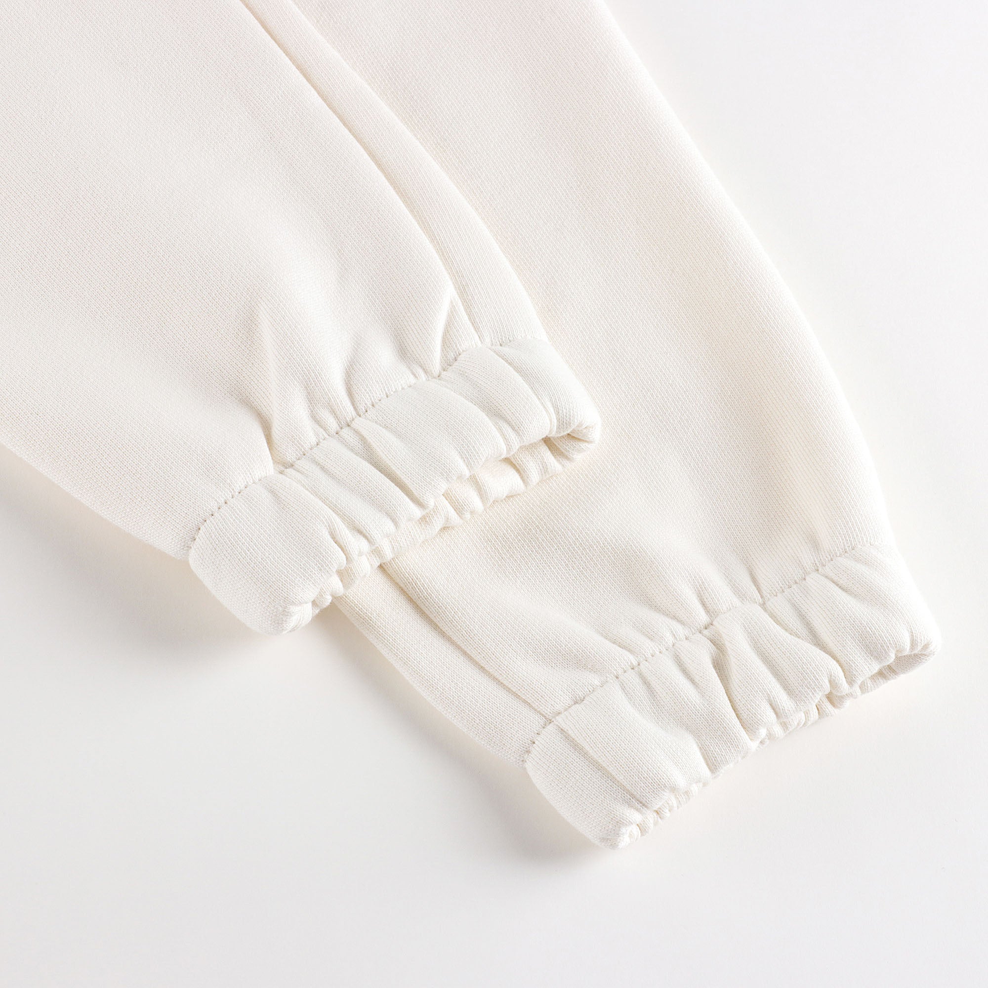 Boys & Girls White Logo Cotton Trousers
