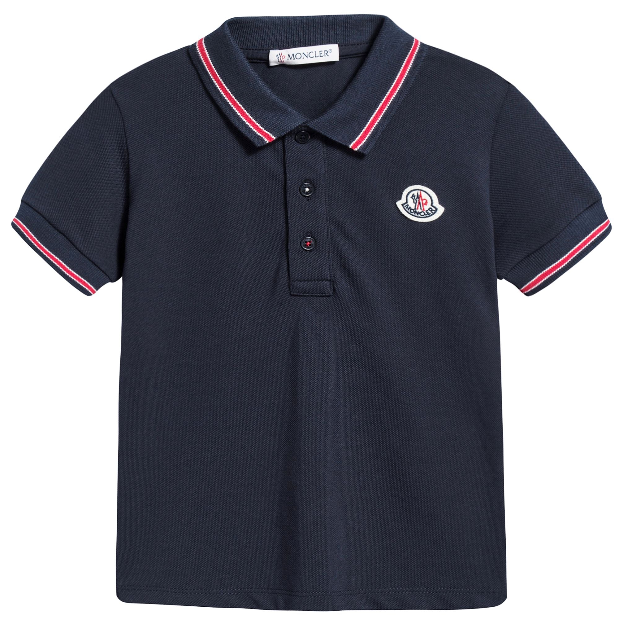 Baby Boys Navy Blue Polo Shirt