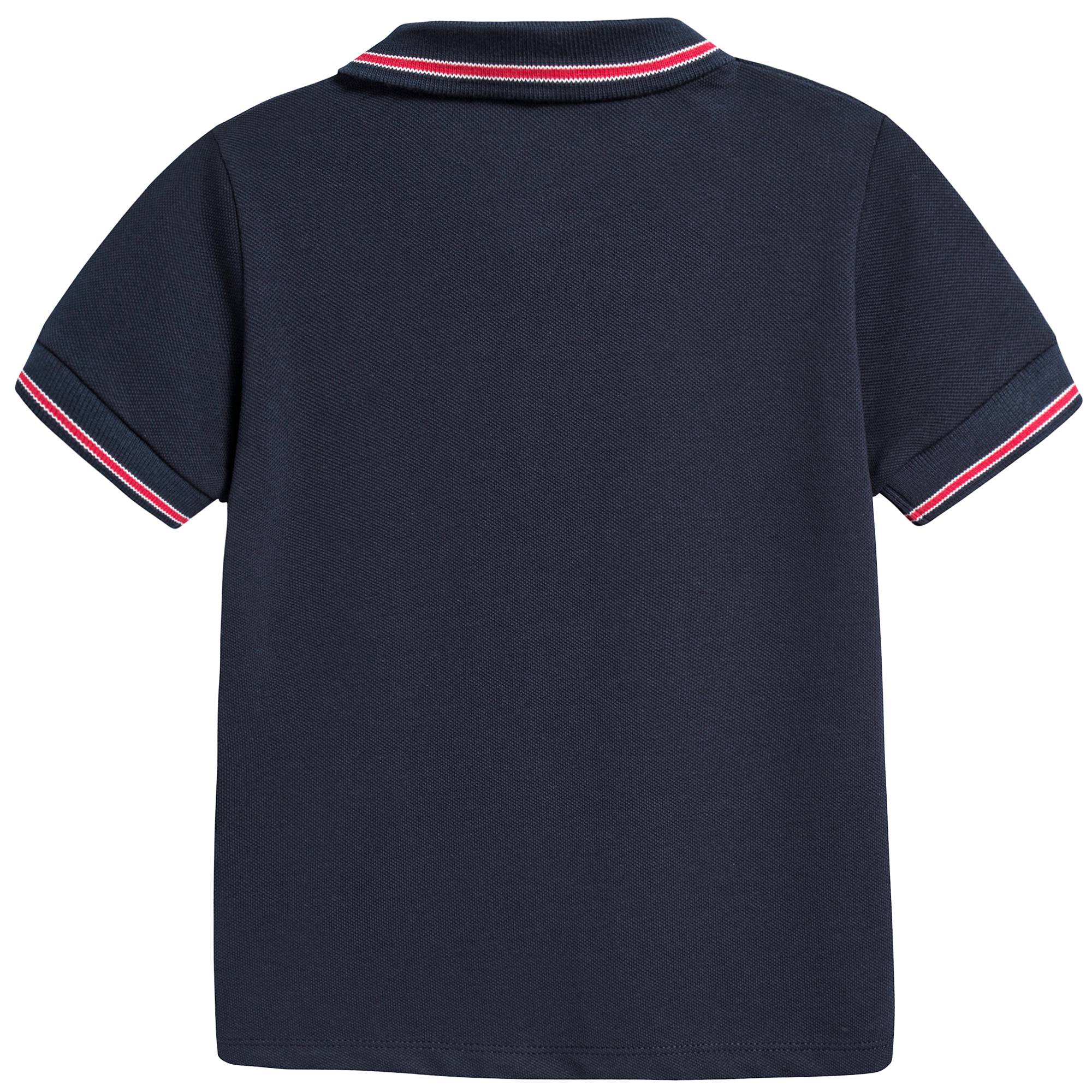 Baby Boys Navy Blue Polo Shirt