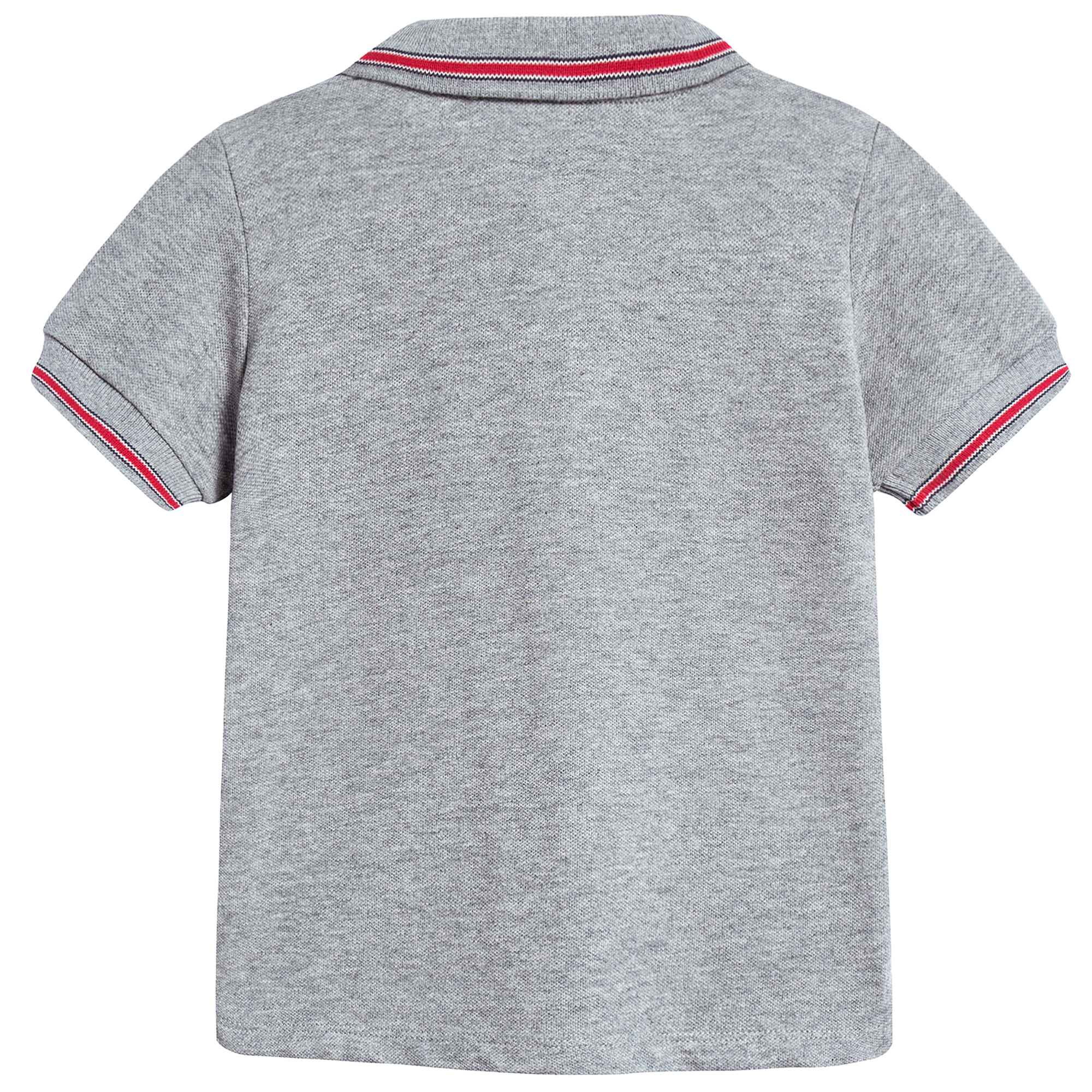 Baby Boys Grey Polo Shirt