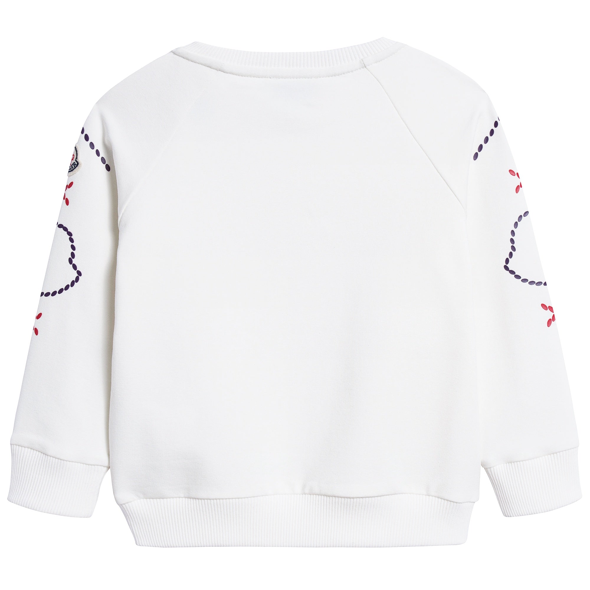 Baby Girls Ivory Printed Sweatshirt