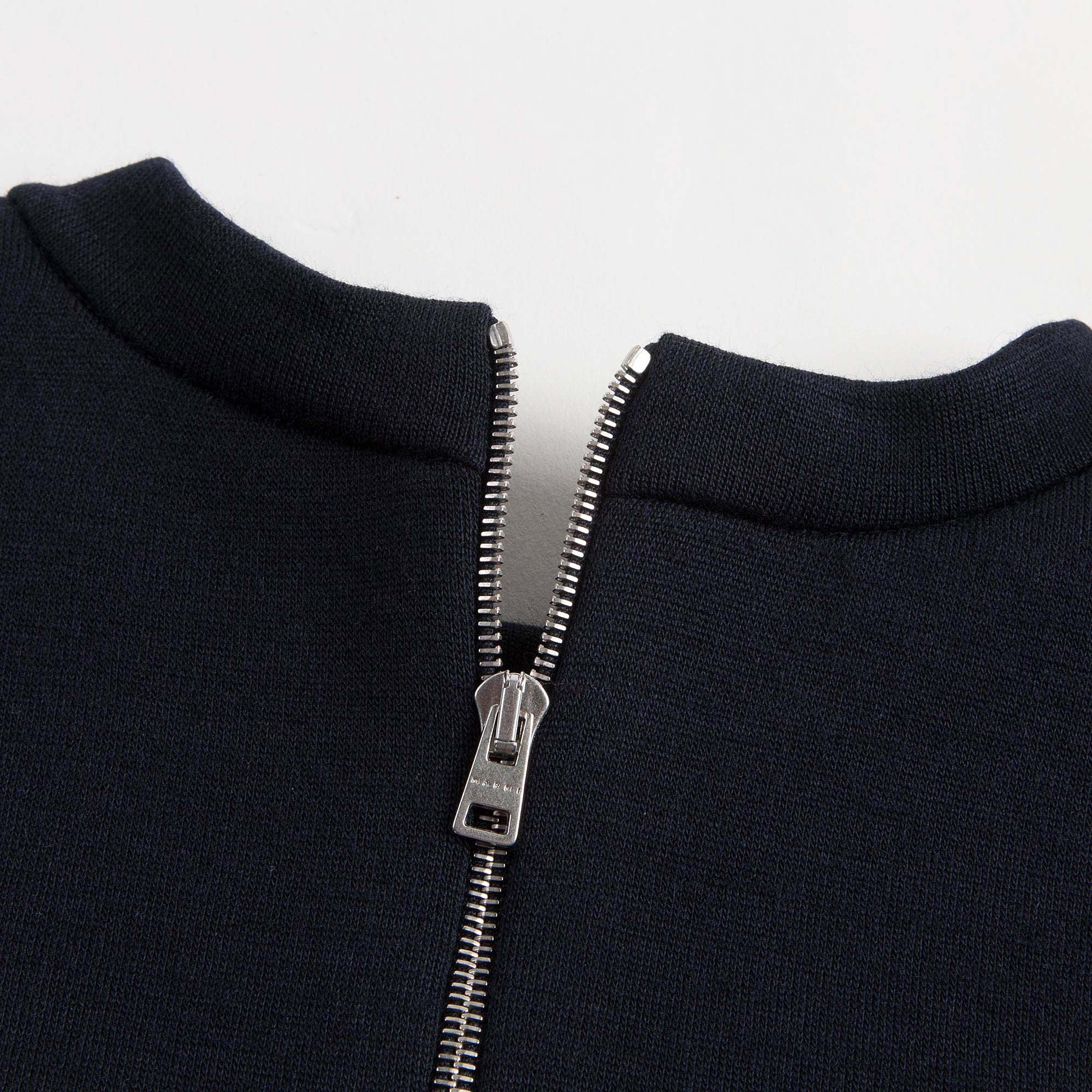 Girls Navy Blue Hiden Pocket Trims Cotton Sweatshirt - CÉMAROSE | Children's Fashion Store - 6