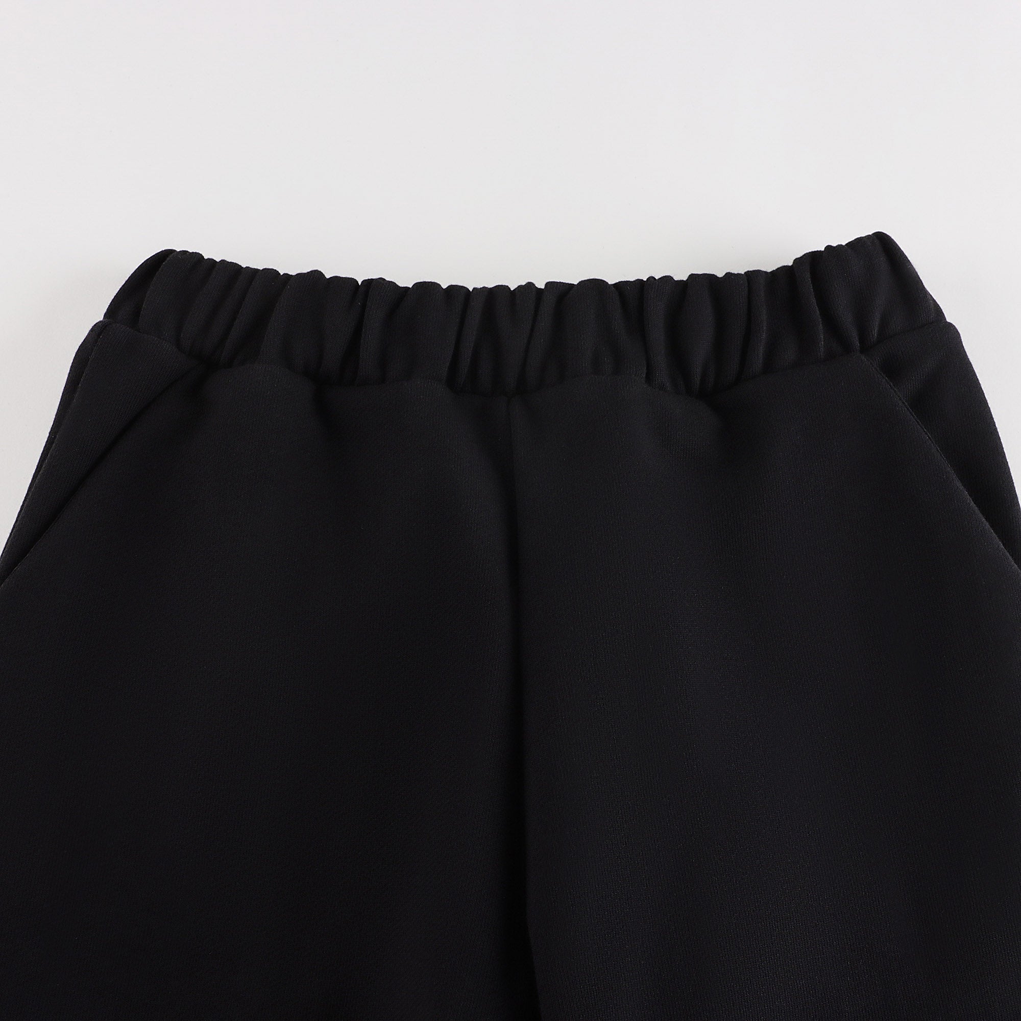 Boys & Girls Black Cotton Trousers