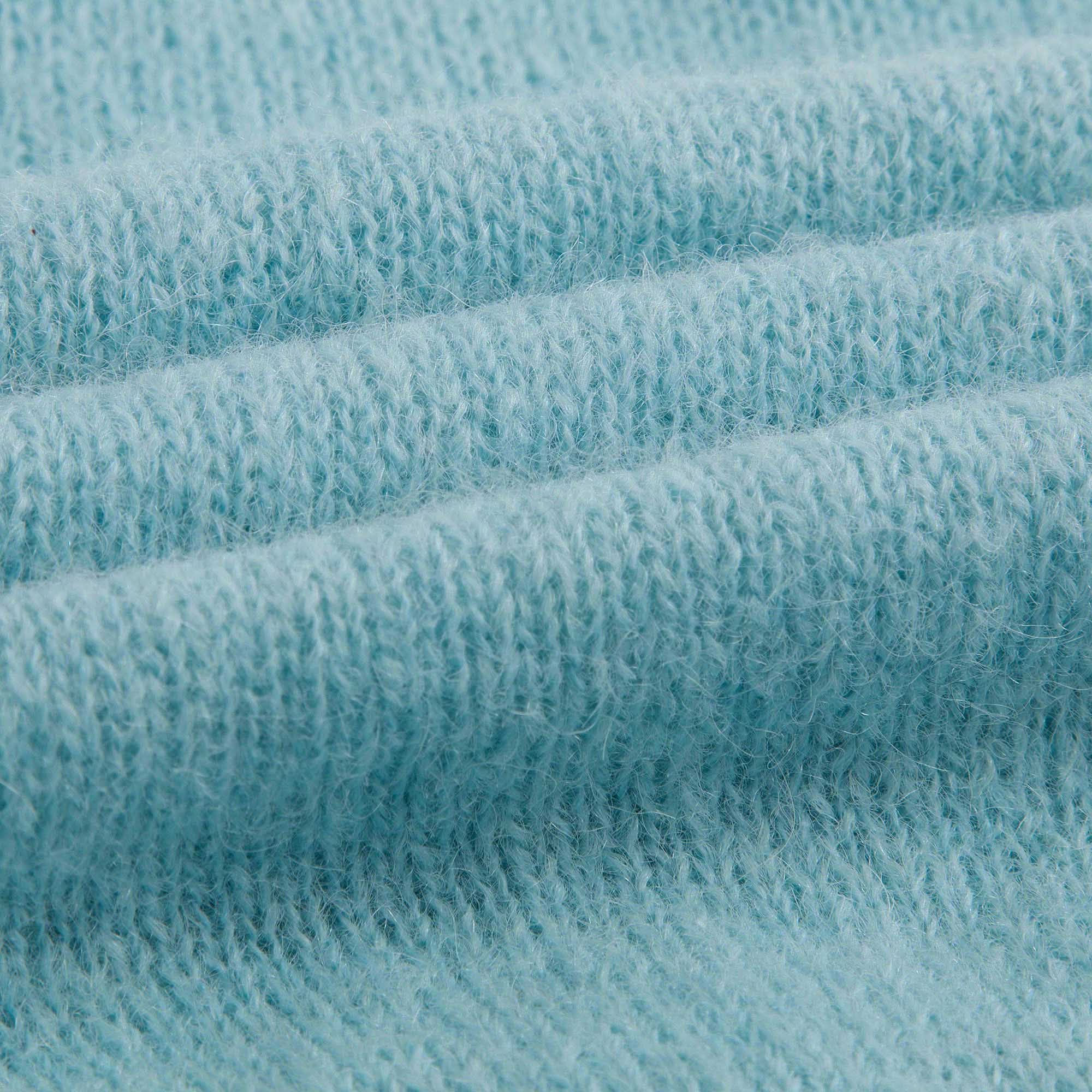 Boys&Girls Ice Blue Knitted Cardigan - CÉMAROSE | Children's Fashion Store - 8