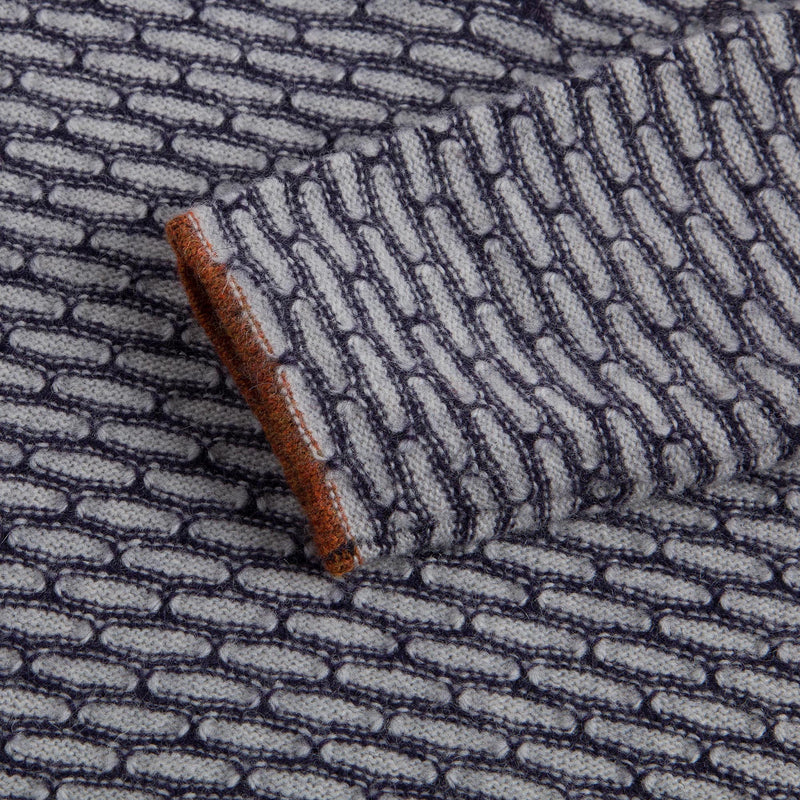 Boys Blue Check Wool Polo Shirt - CÉMAROSE | Children's Fashion Store - 5
