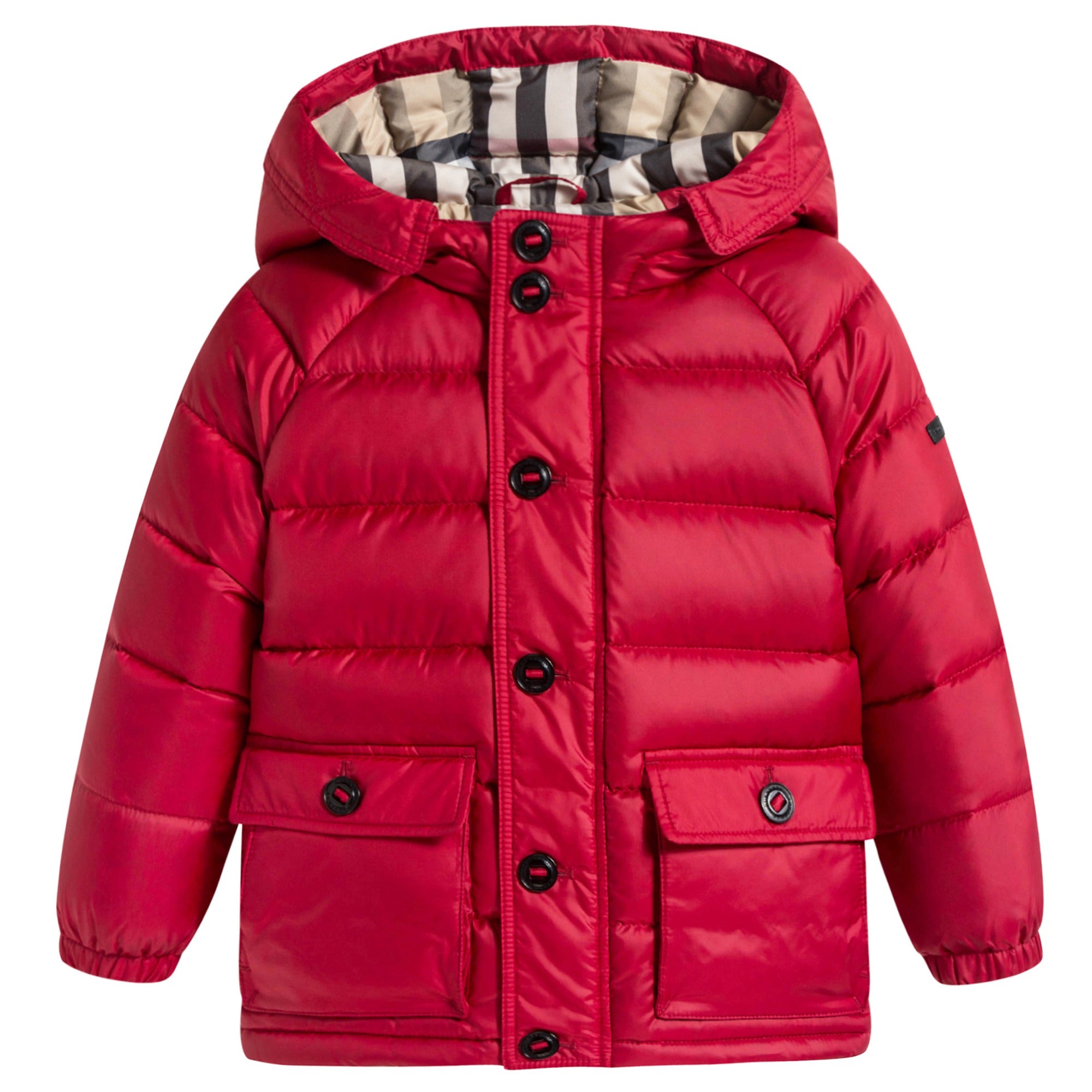 Baby Boys Red Down Padded Coat
