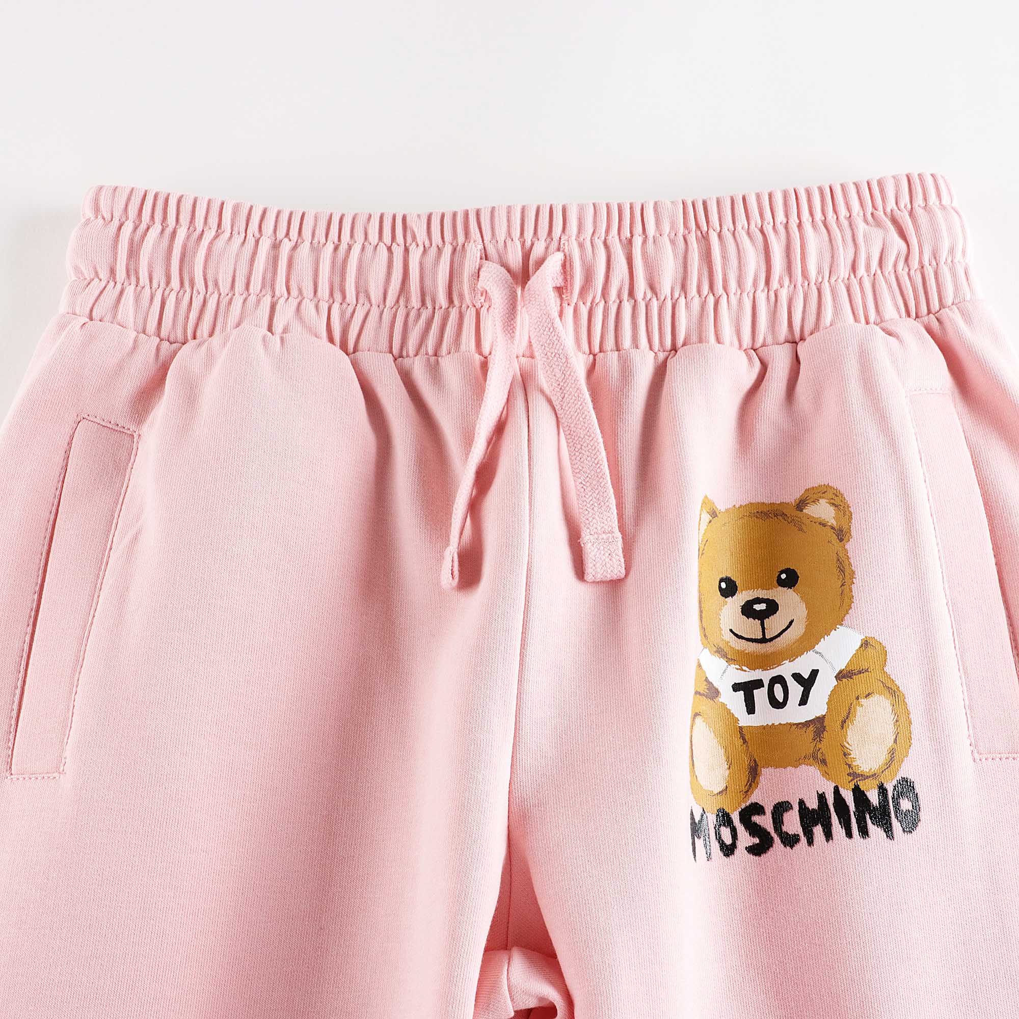 Girls Pink Cotton Trousers