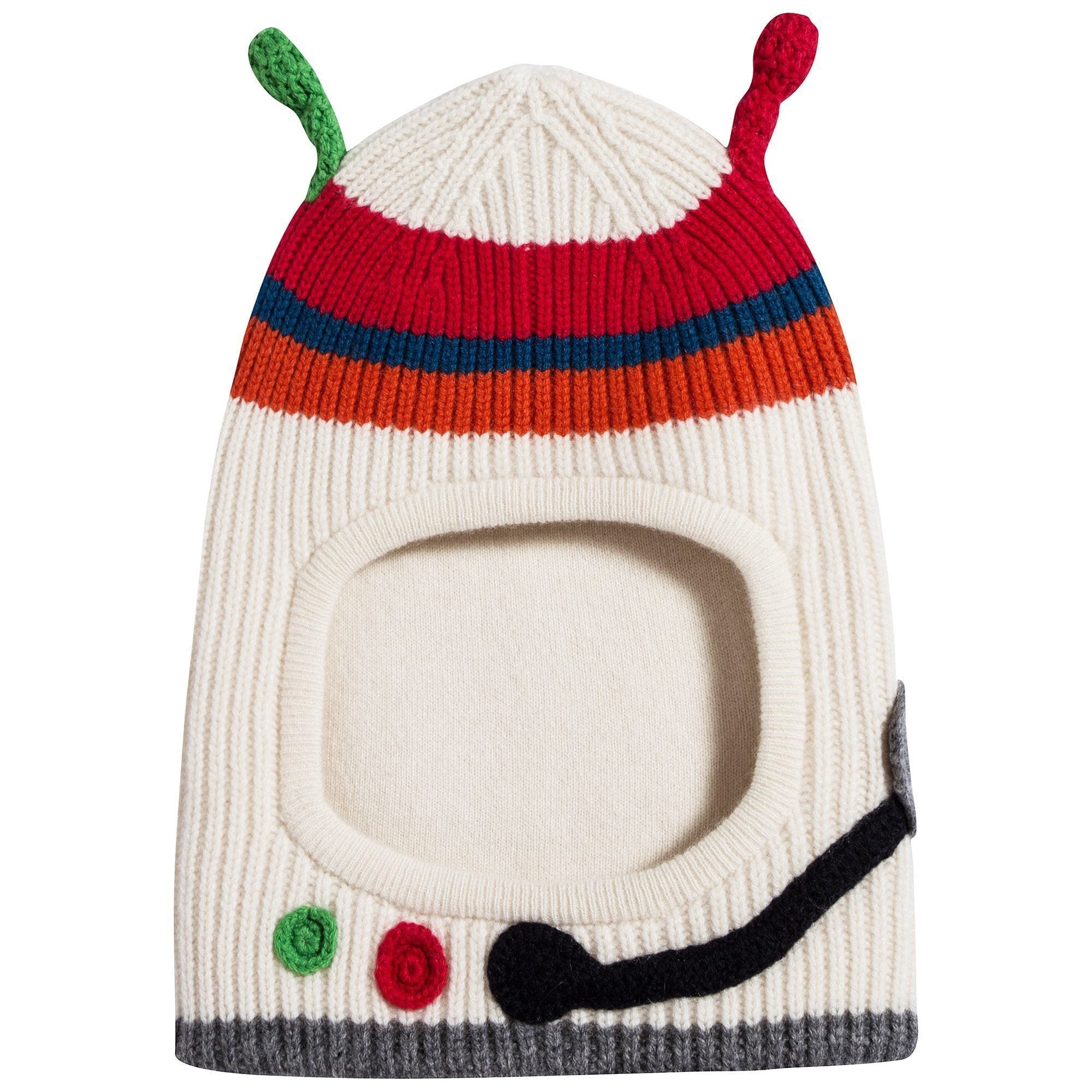 Boys & Girls White Cashmere Hat