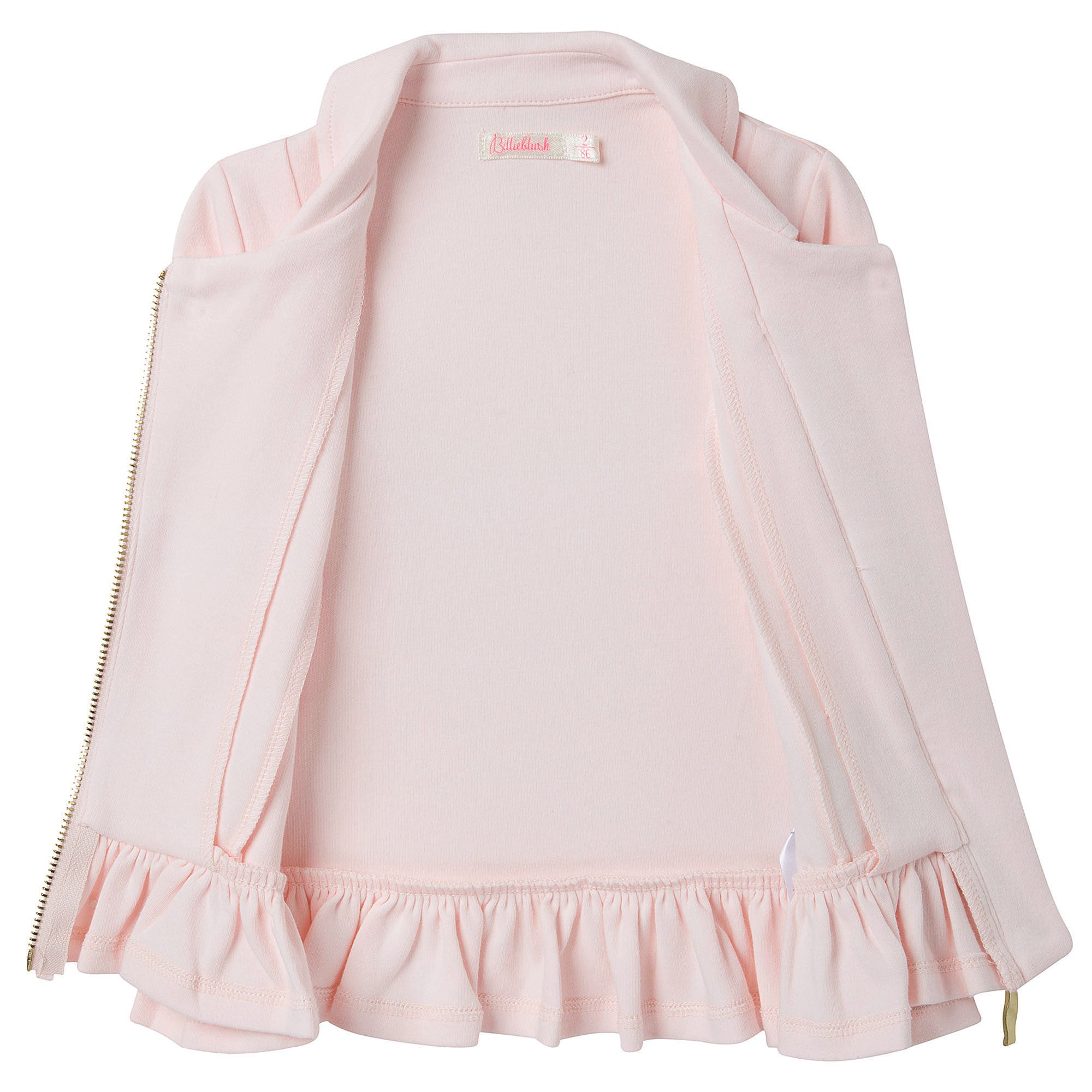 Baby Girls Pink Patch Bunny Frilled Hem Cotton Blouse - CÉMAROSE | Children's Fashion Store - 3