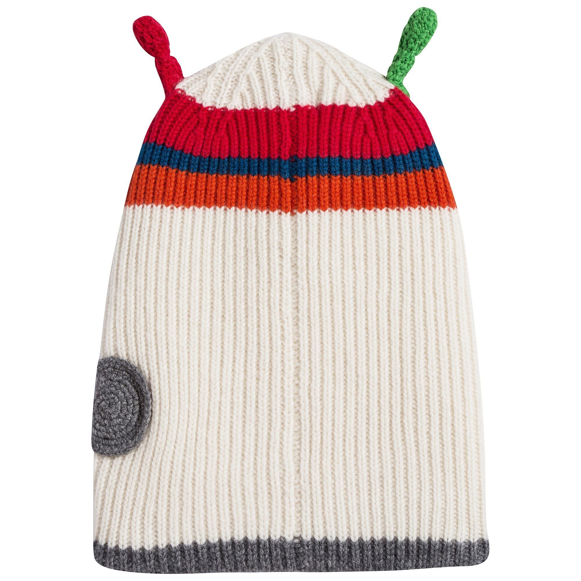 Boys & Girls White Cashmere Hat