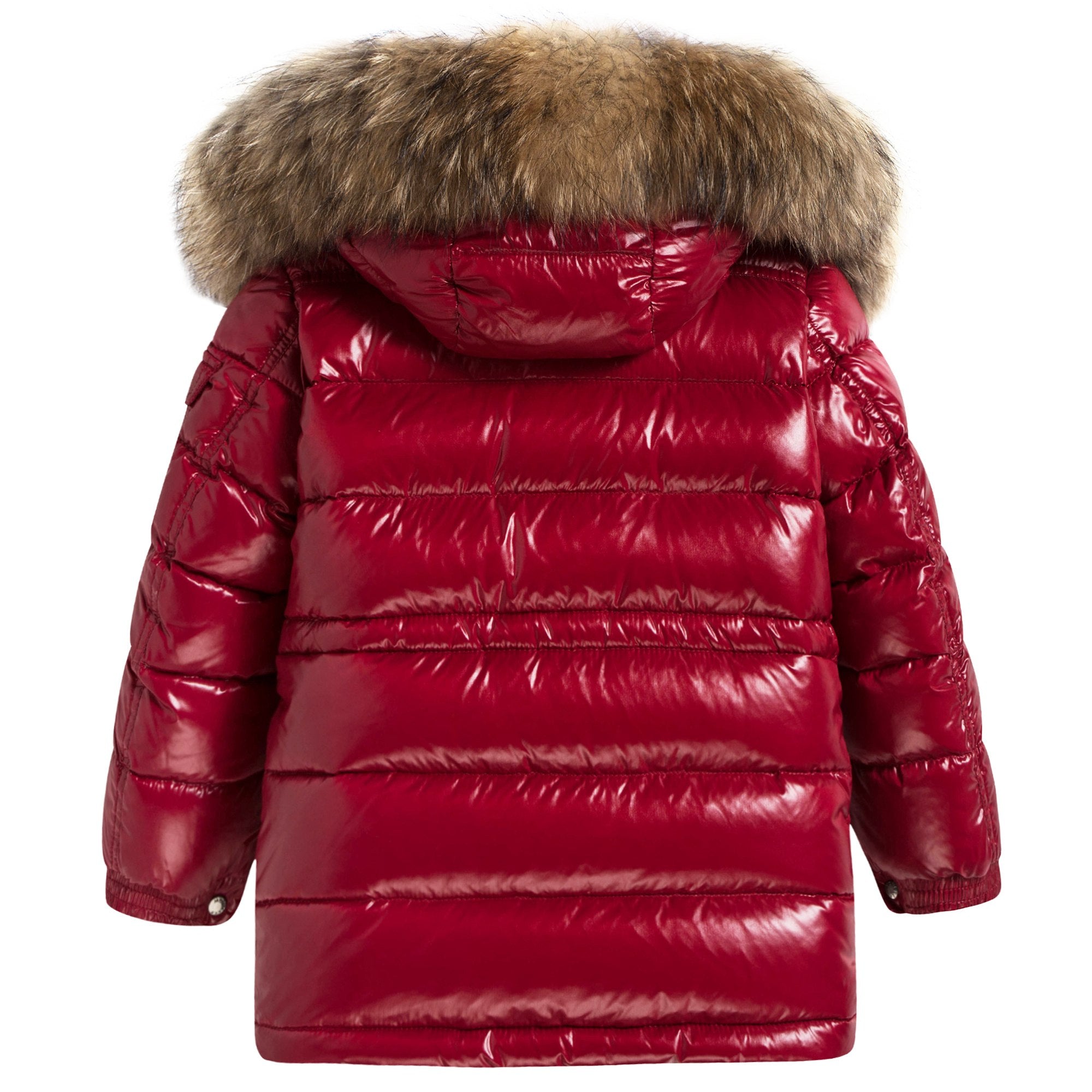Boys Red 'Riviere' Down Padded Coat