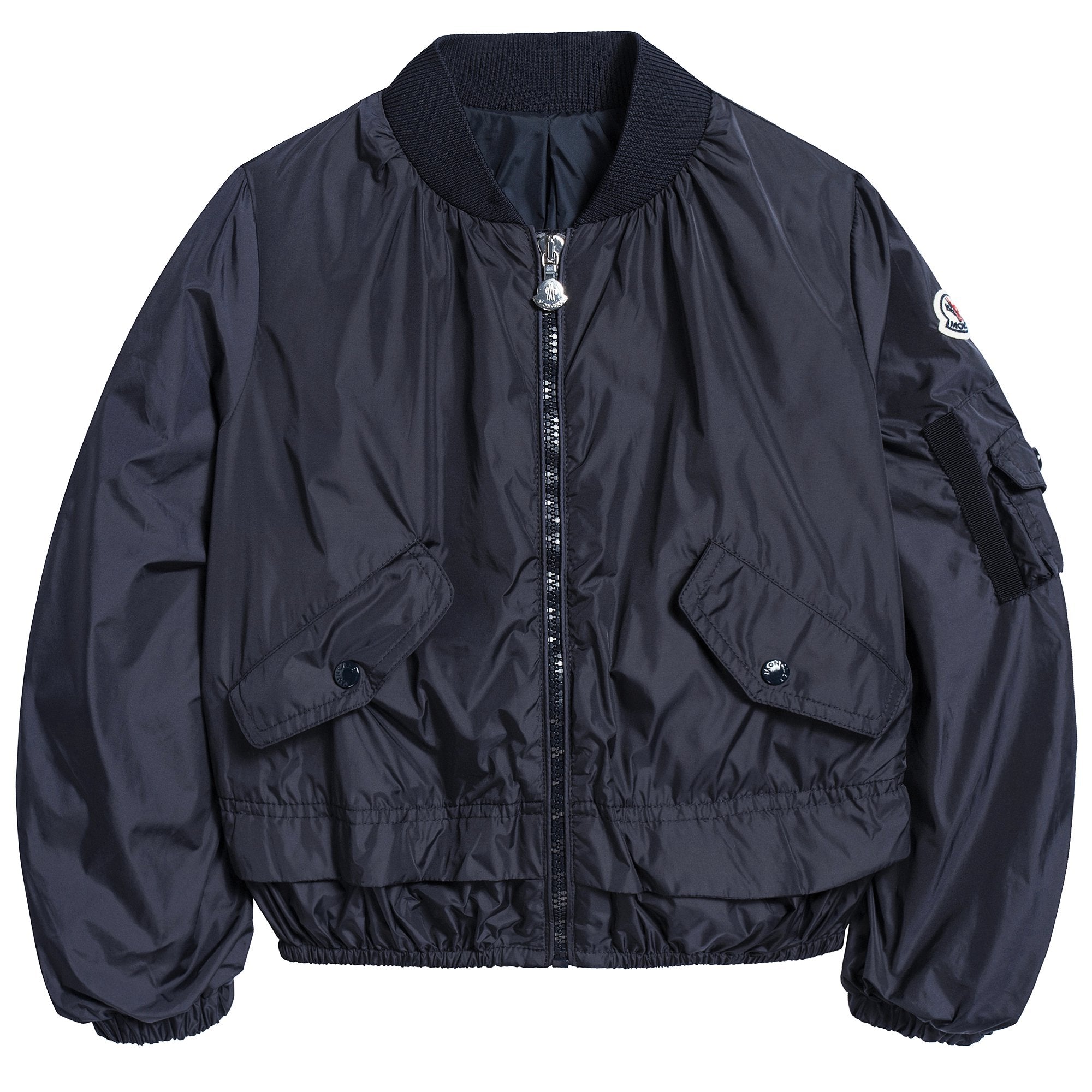 Boys Navy Blue "Ashlinette Giubbotto" Coat