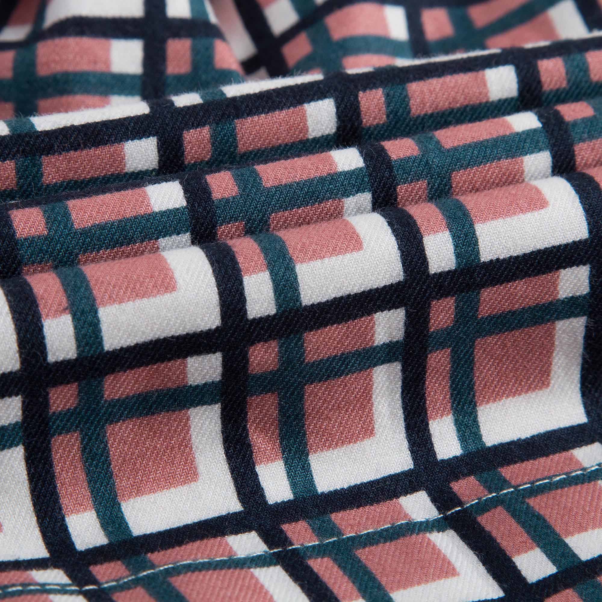 Girls Brown Check Cotton Skirt - CÉMAROSE | Children's Fashion Store - 9