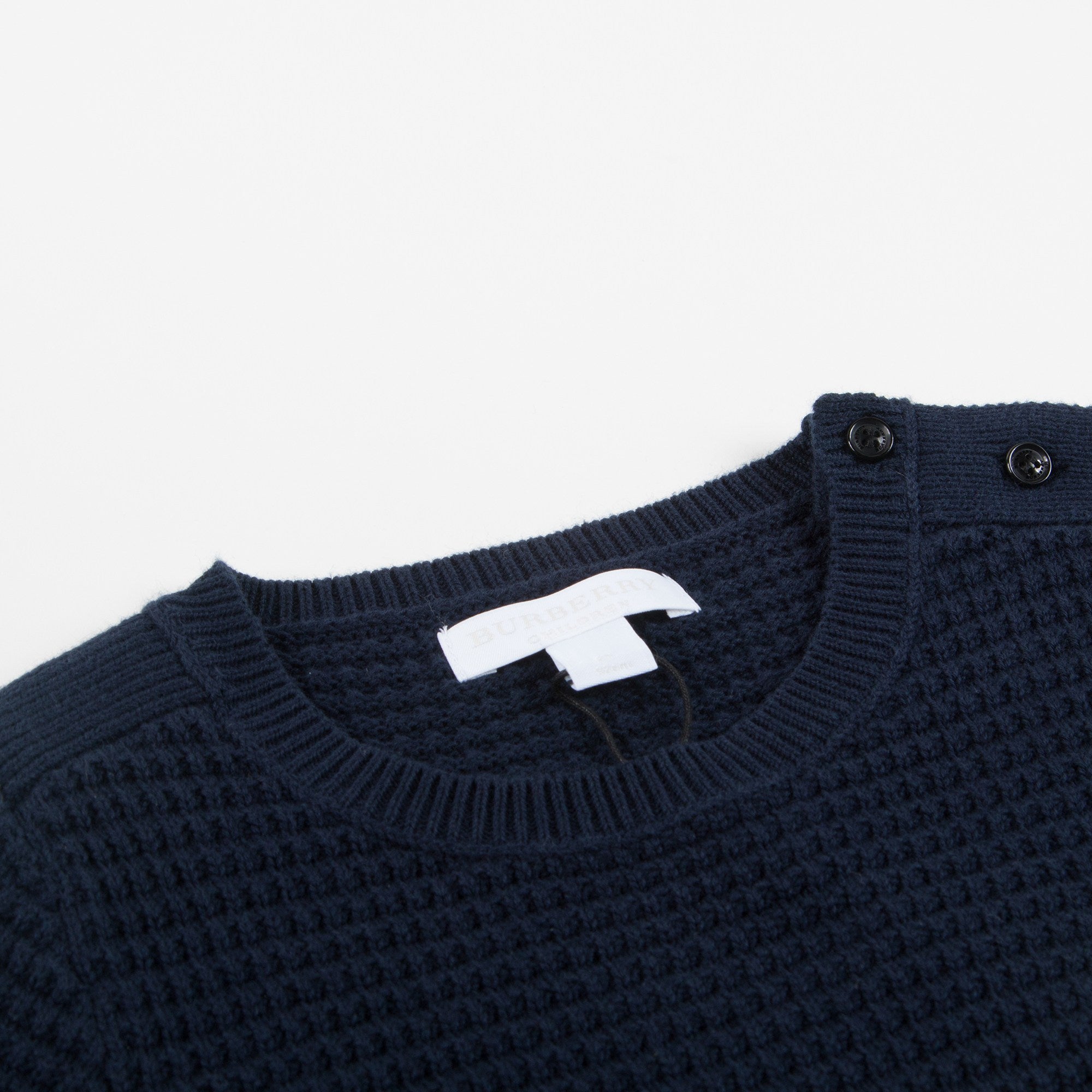 Baby  Boys   Navy   Blue  Cotton   Sweater
