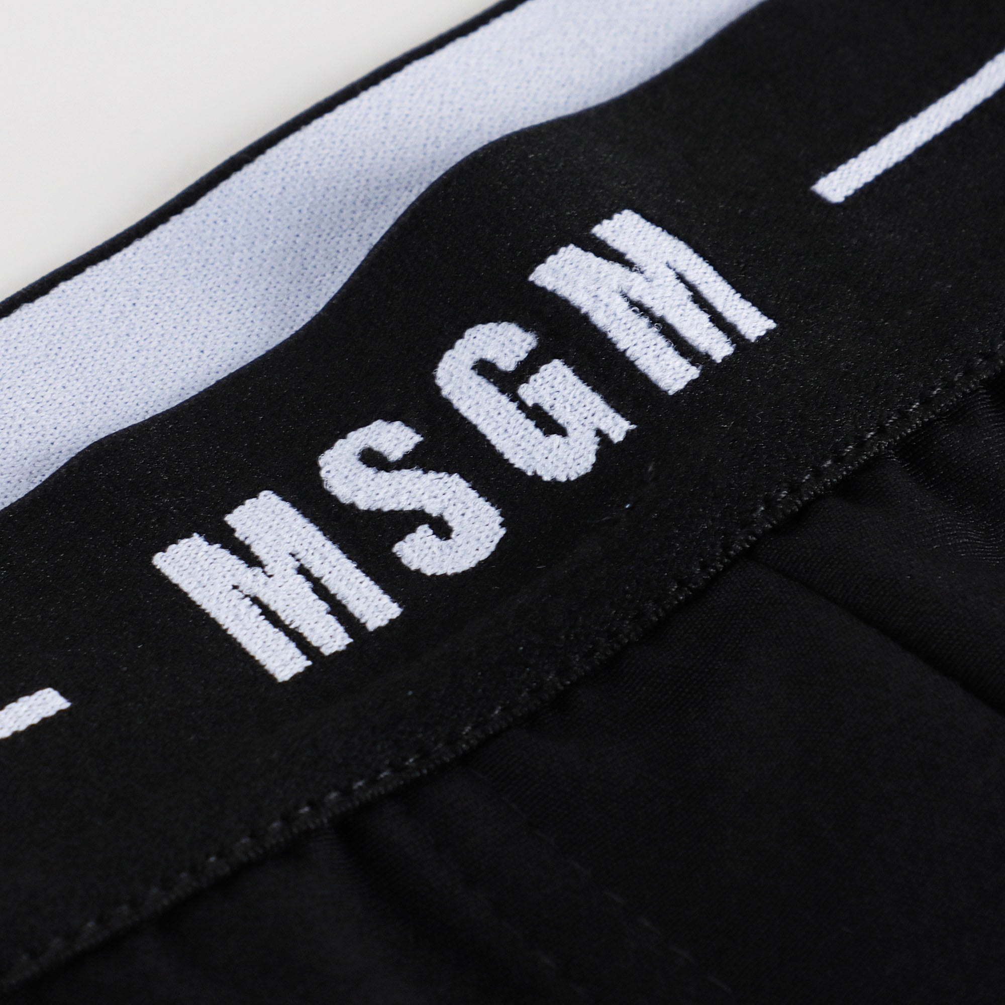 Girls Black Logo Trousers