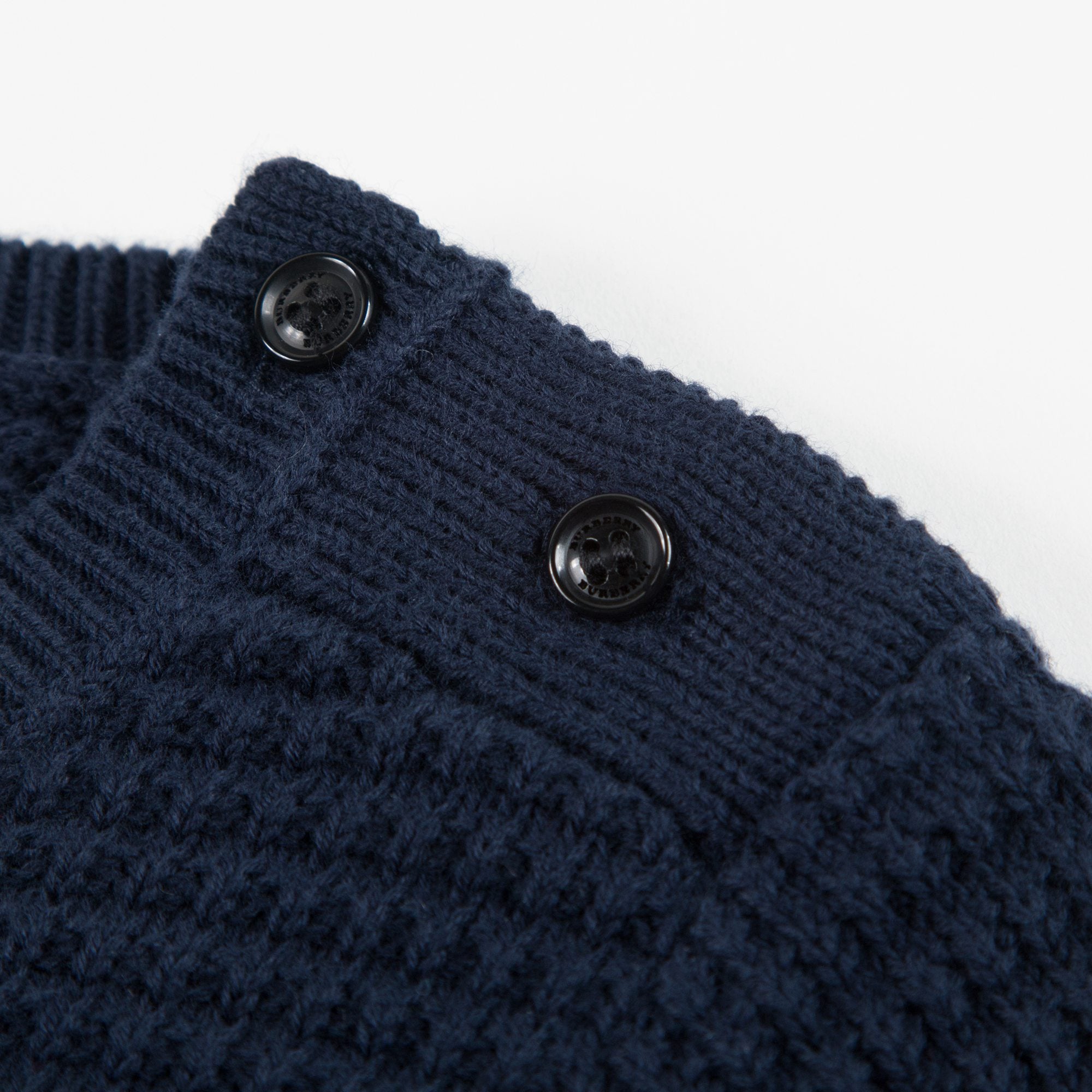 Baby  Boys   Navy   Blue  Cotton   Sweater