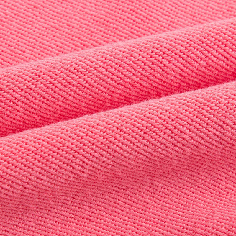 Girls Bright Pink Cotton Sweatshirt