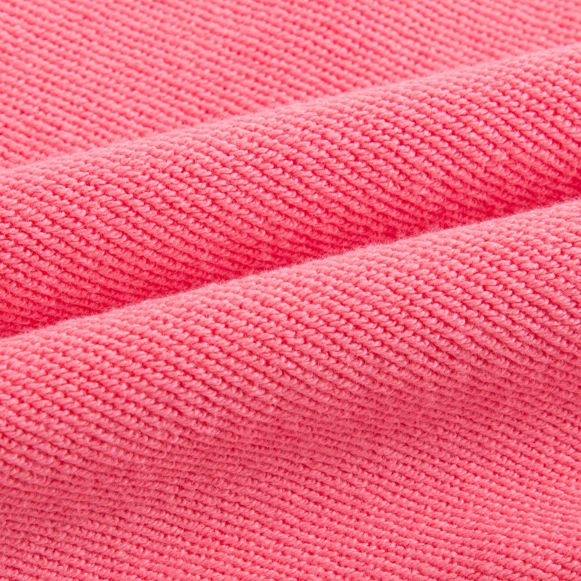 Girls Bright Pink Cotton Sweatshirt