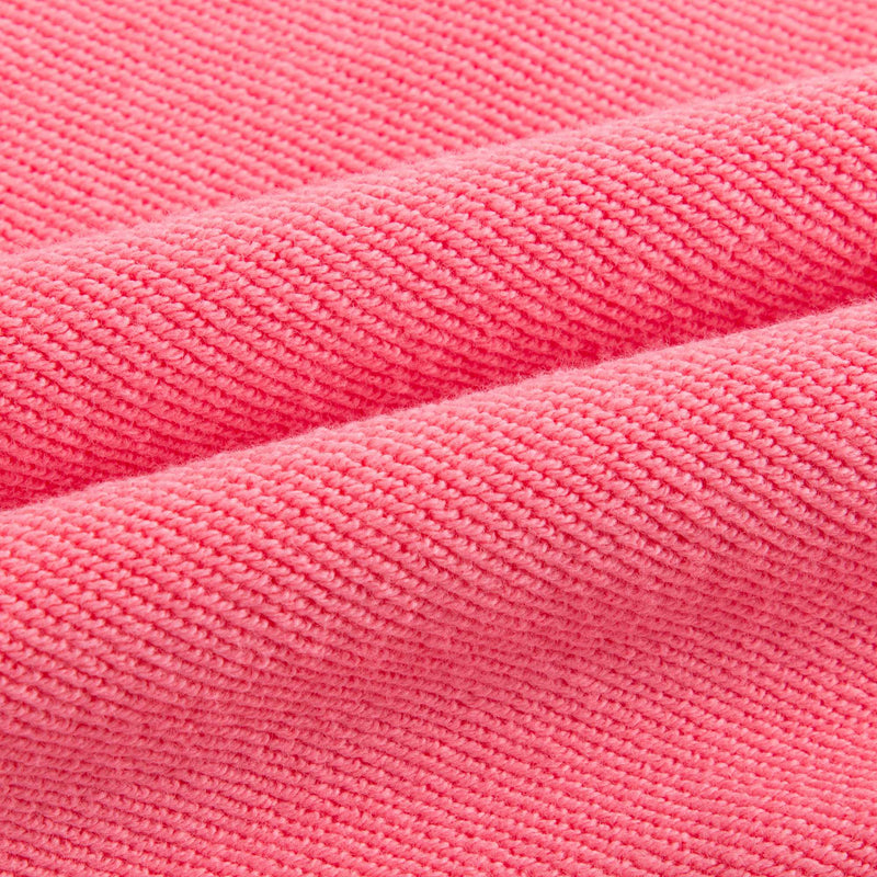 Girls Bright Pink Cotton Sweatshirt