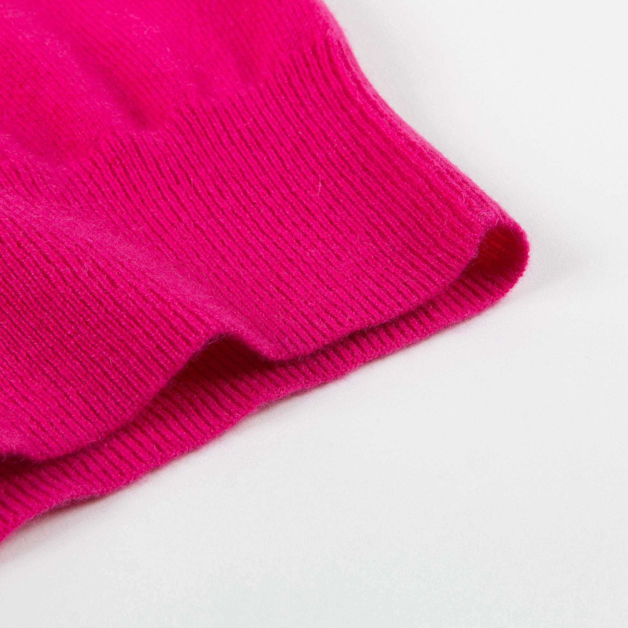 Girls  Bright  Crimson Pink  Cashmere   Sweater
