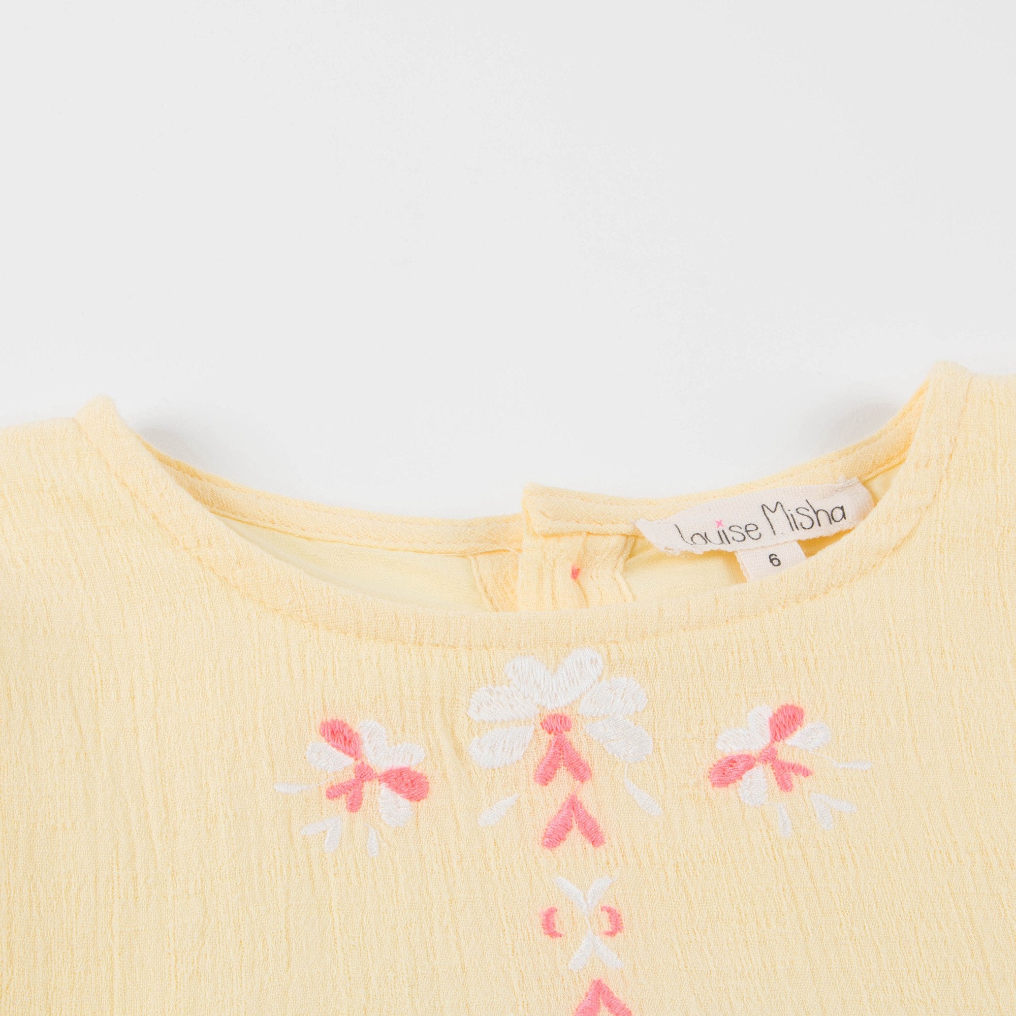 Girls Lemon "Hindaka" Dress
