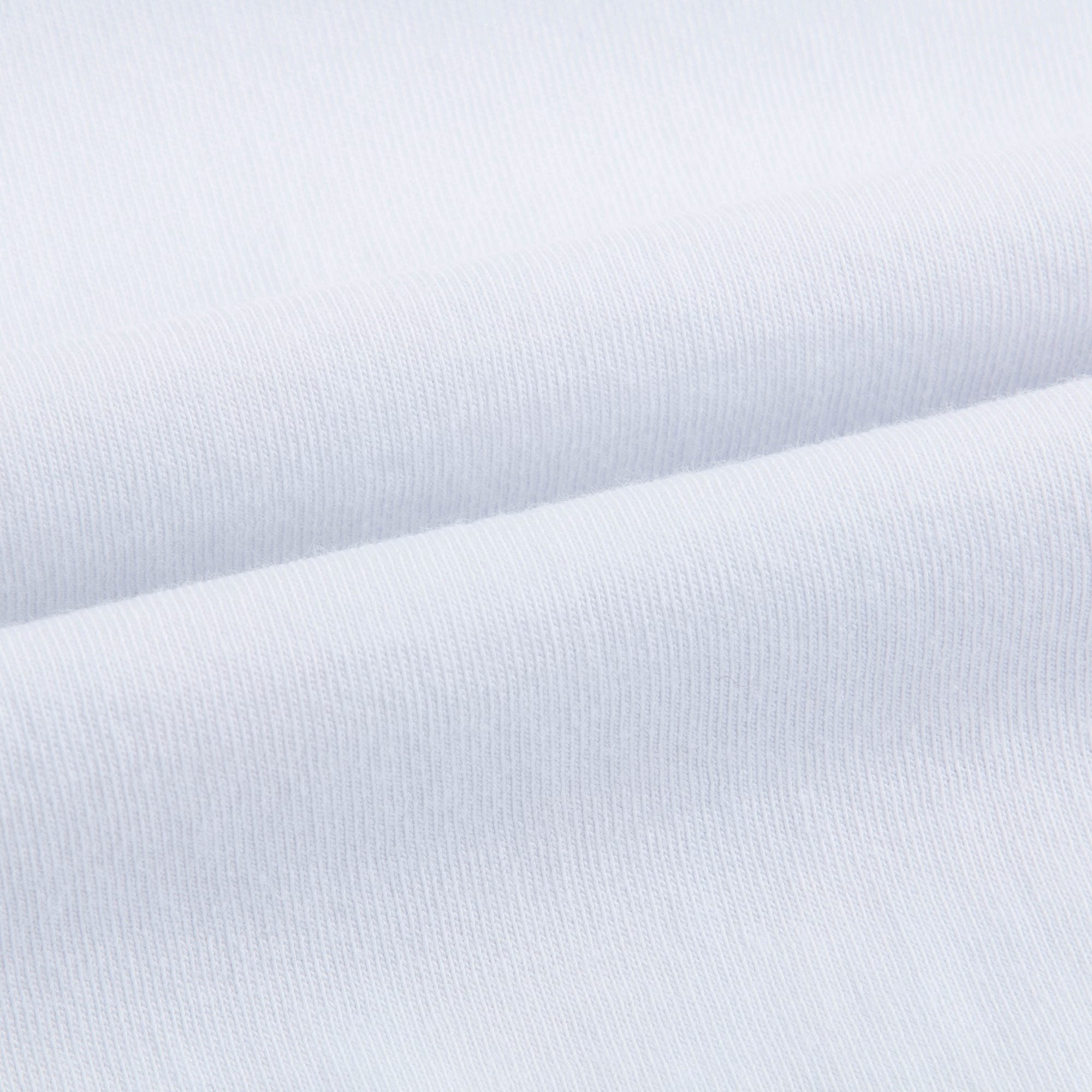 Baby Girls White Cotton T-shirt