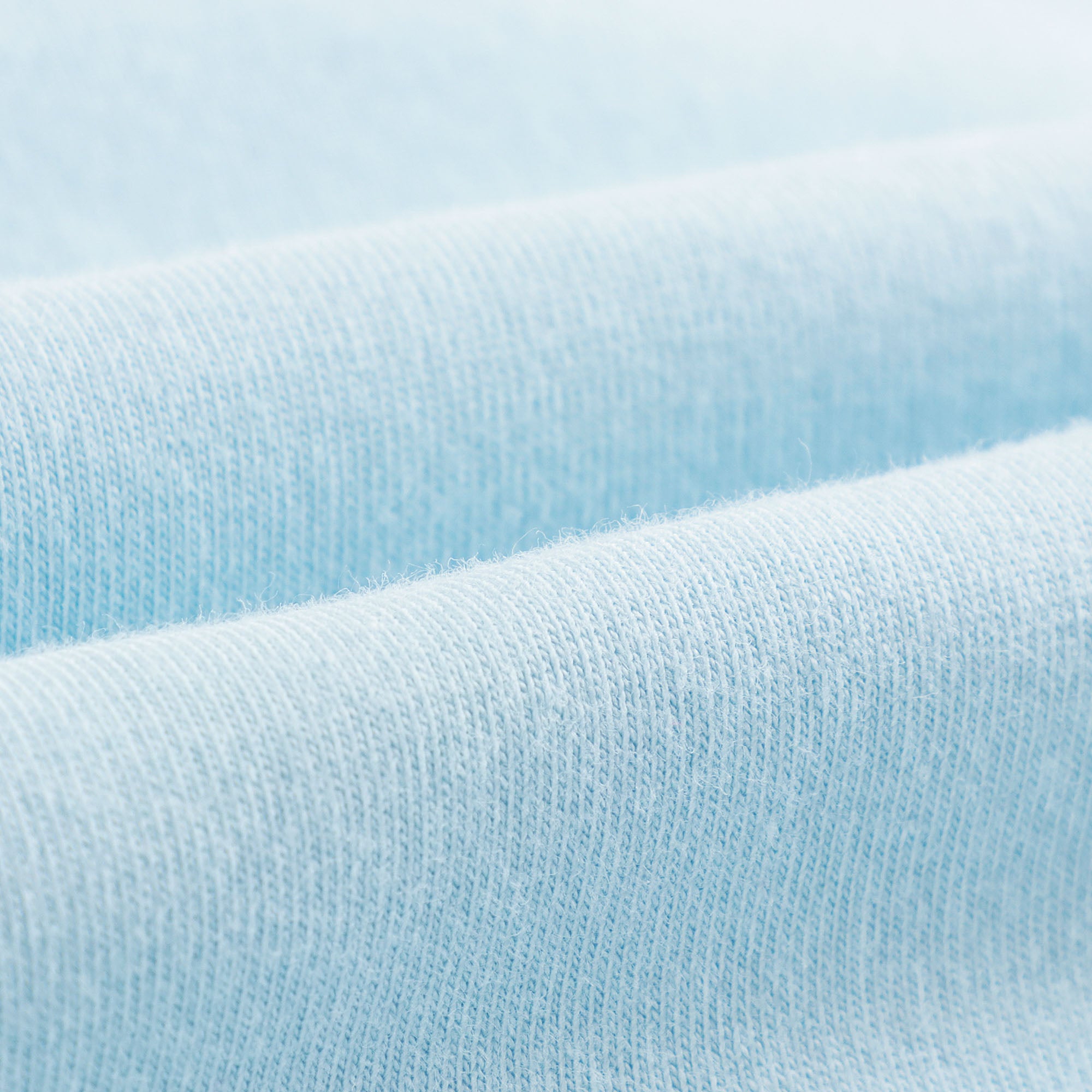 Baby Boys & Girls Light Blue Bear Cotton T-Shirt