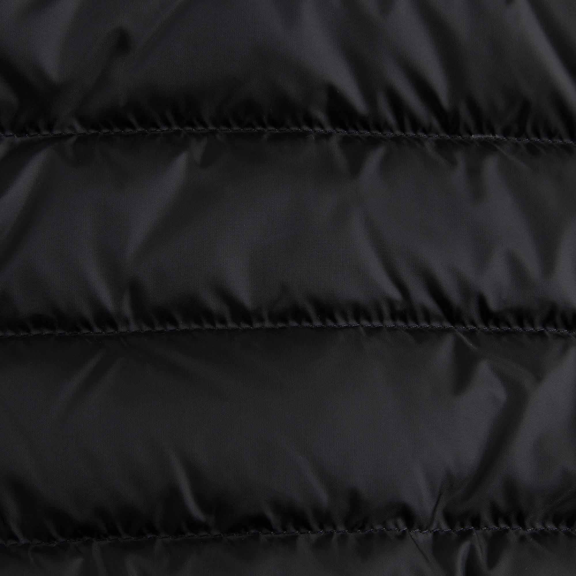 Baby Girls Black Down Padded Hooded Jacket - CÉMAROSE | Children's Fashion Store - 8