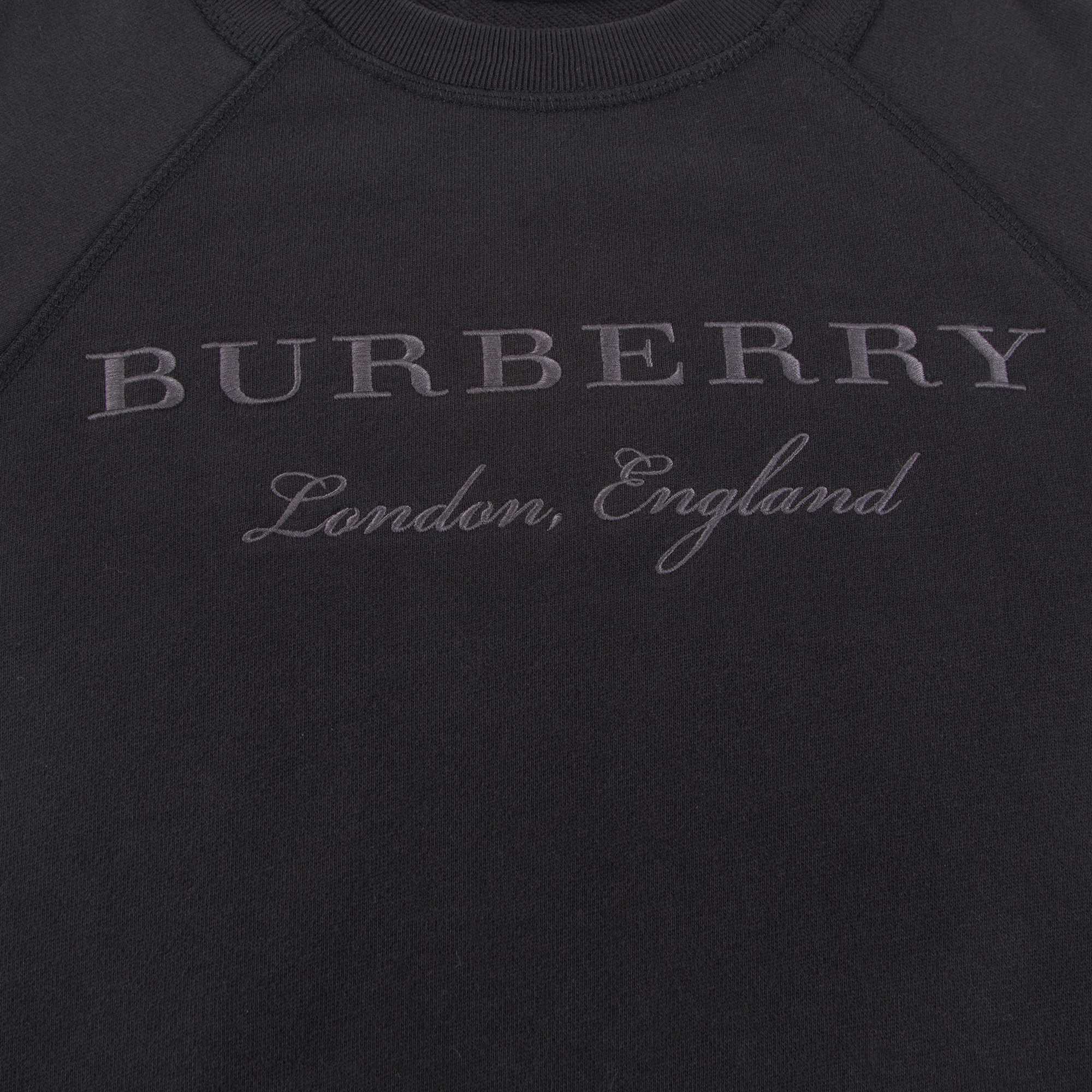 Baby &  Girls  Black  Cotton   Swerteshirt