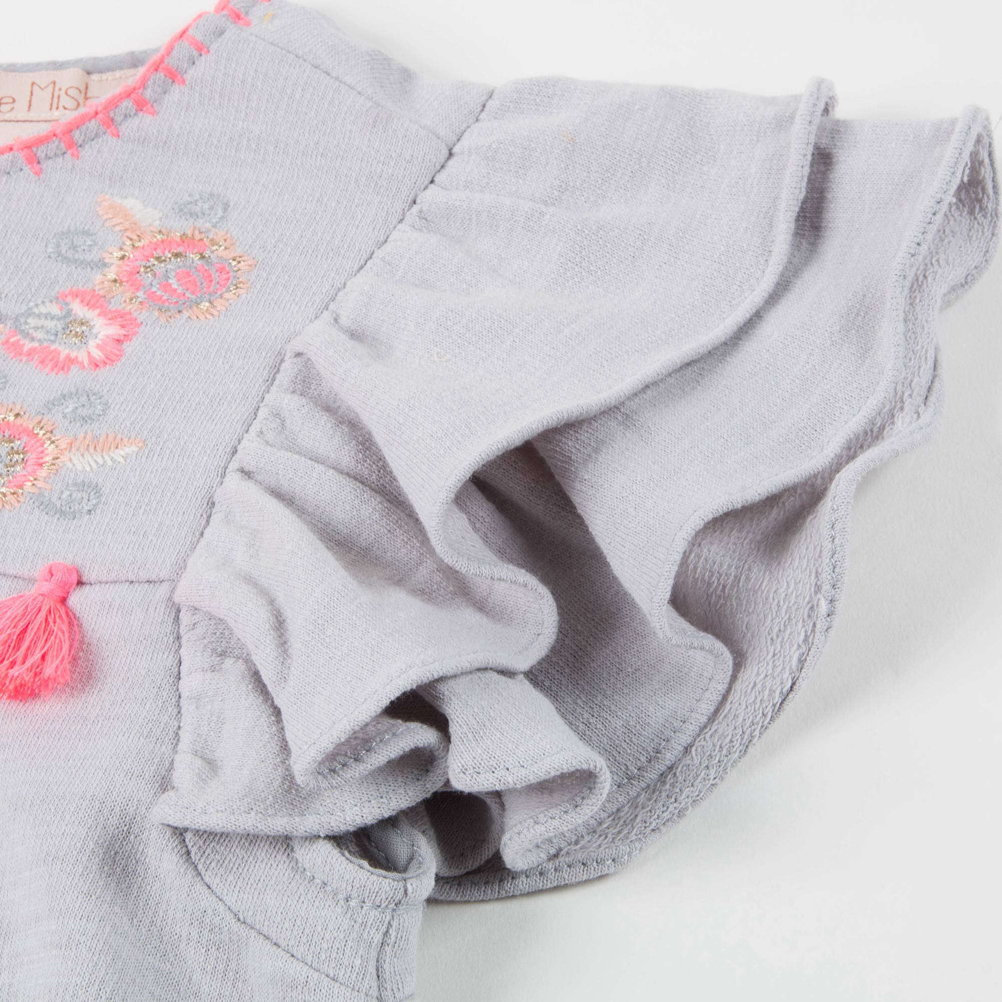 Girls Grey "Aboli" Top