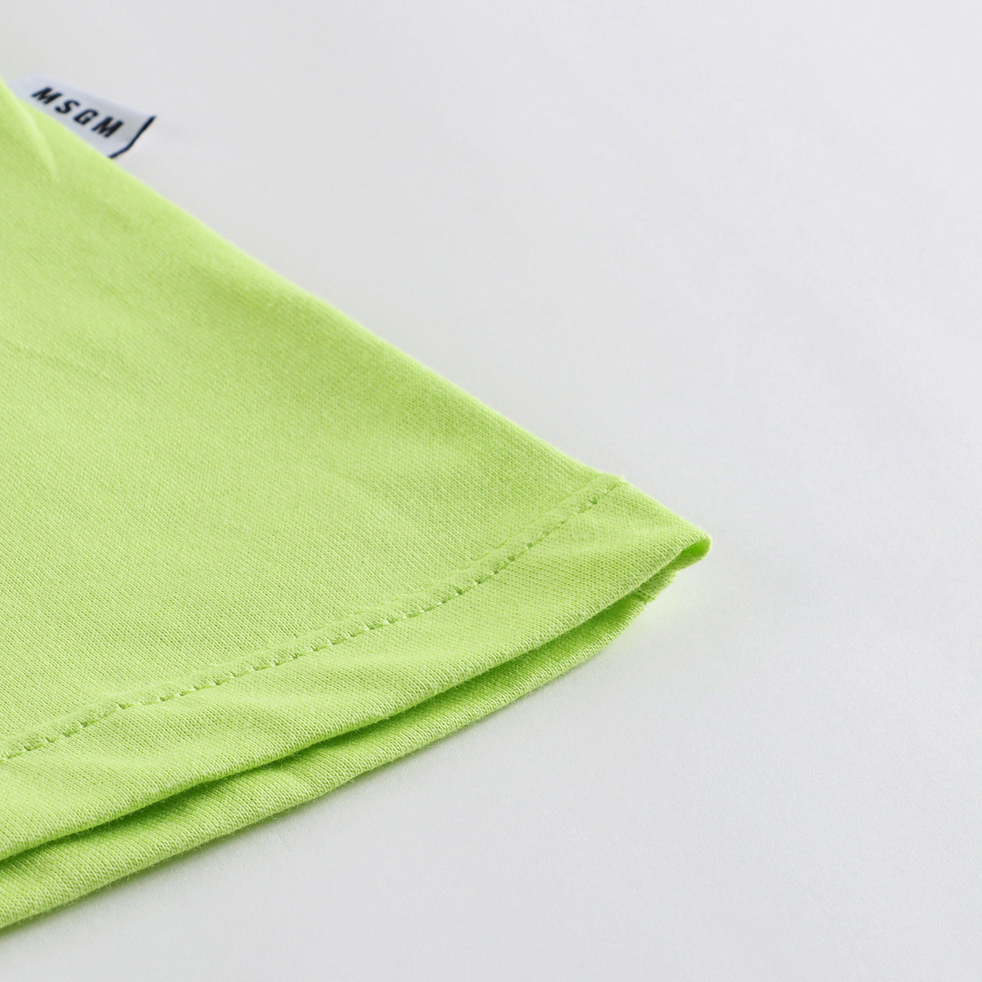 Boys & Girls Green Cotton T-Shirt