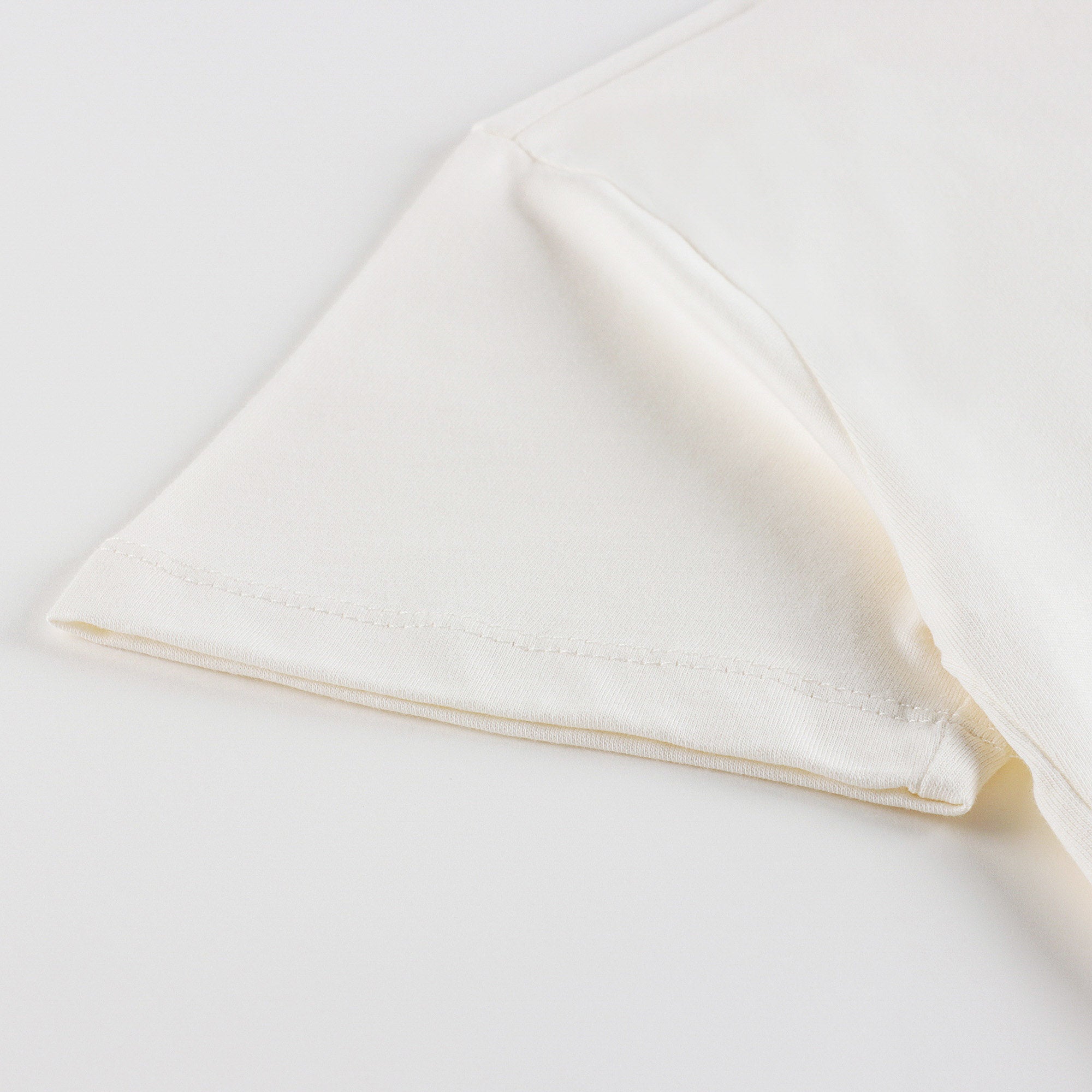 Boys & Girls White Cotton T-Shirt