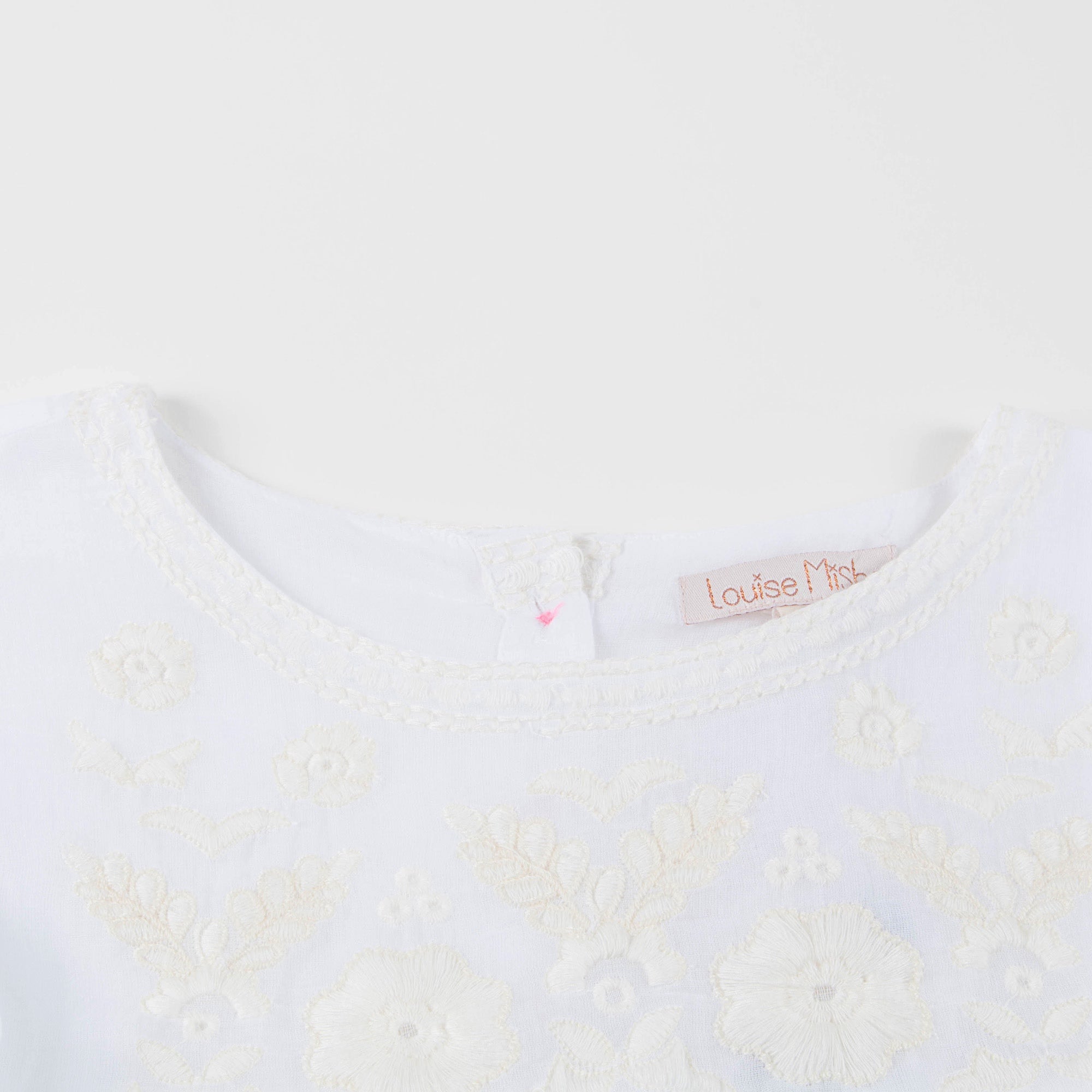 Girls White "Aurelia" Dress
