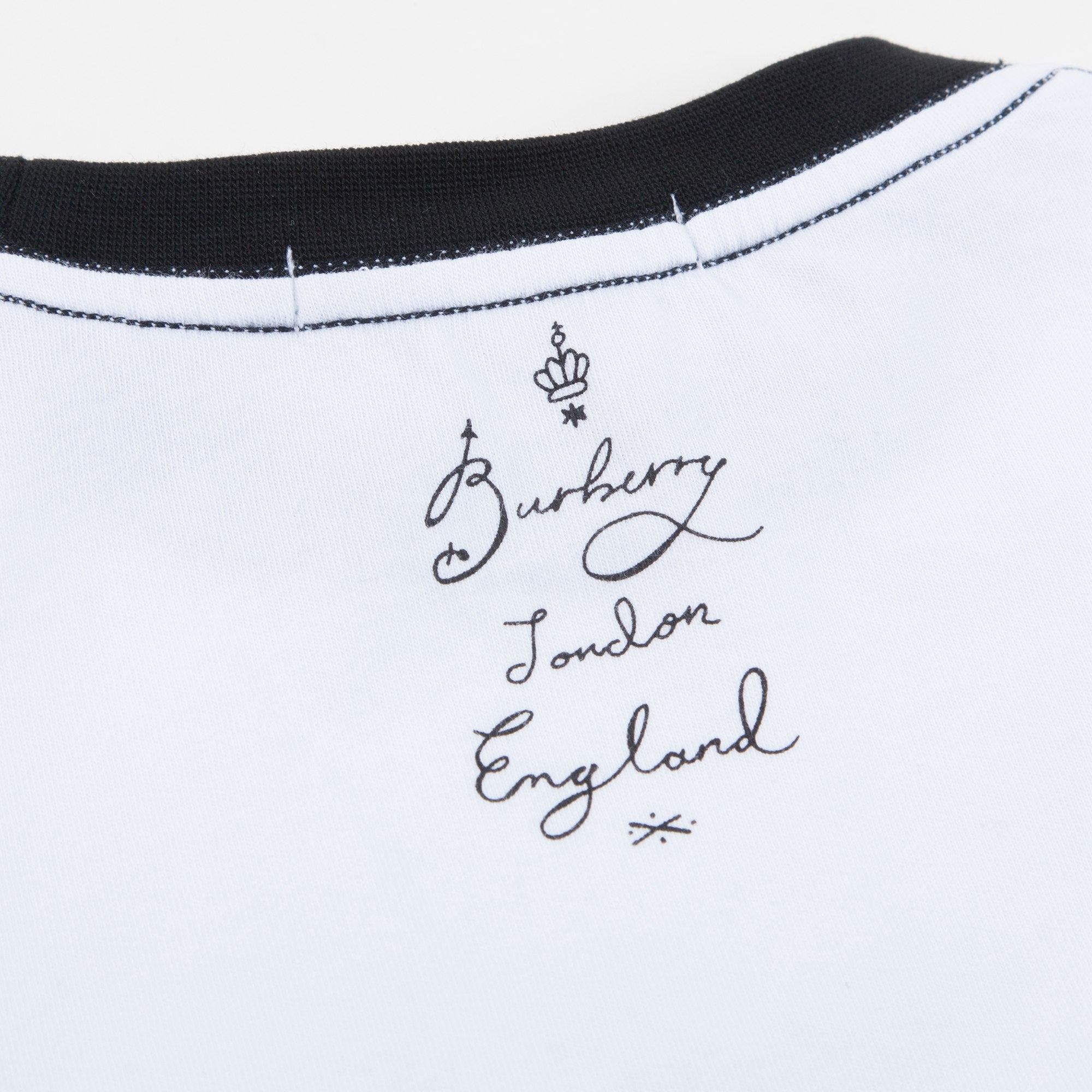 Baby  &  Girls  White  Cotton   T-shirt