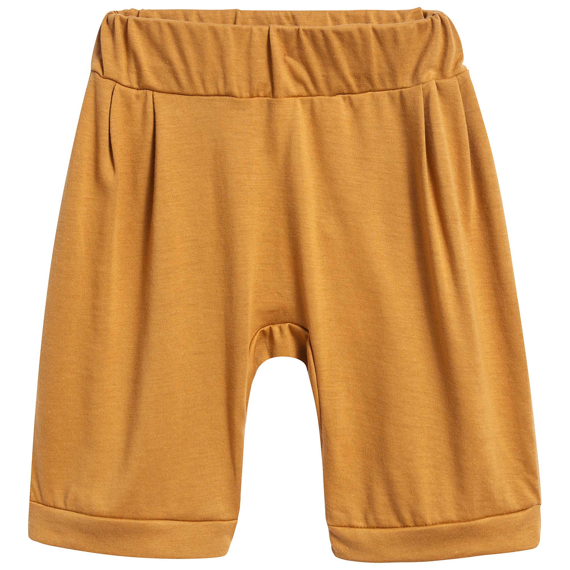 Boys Ochre Organic Pima Cotton Jersey Shorts