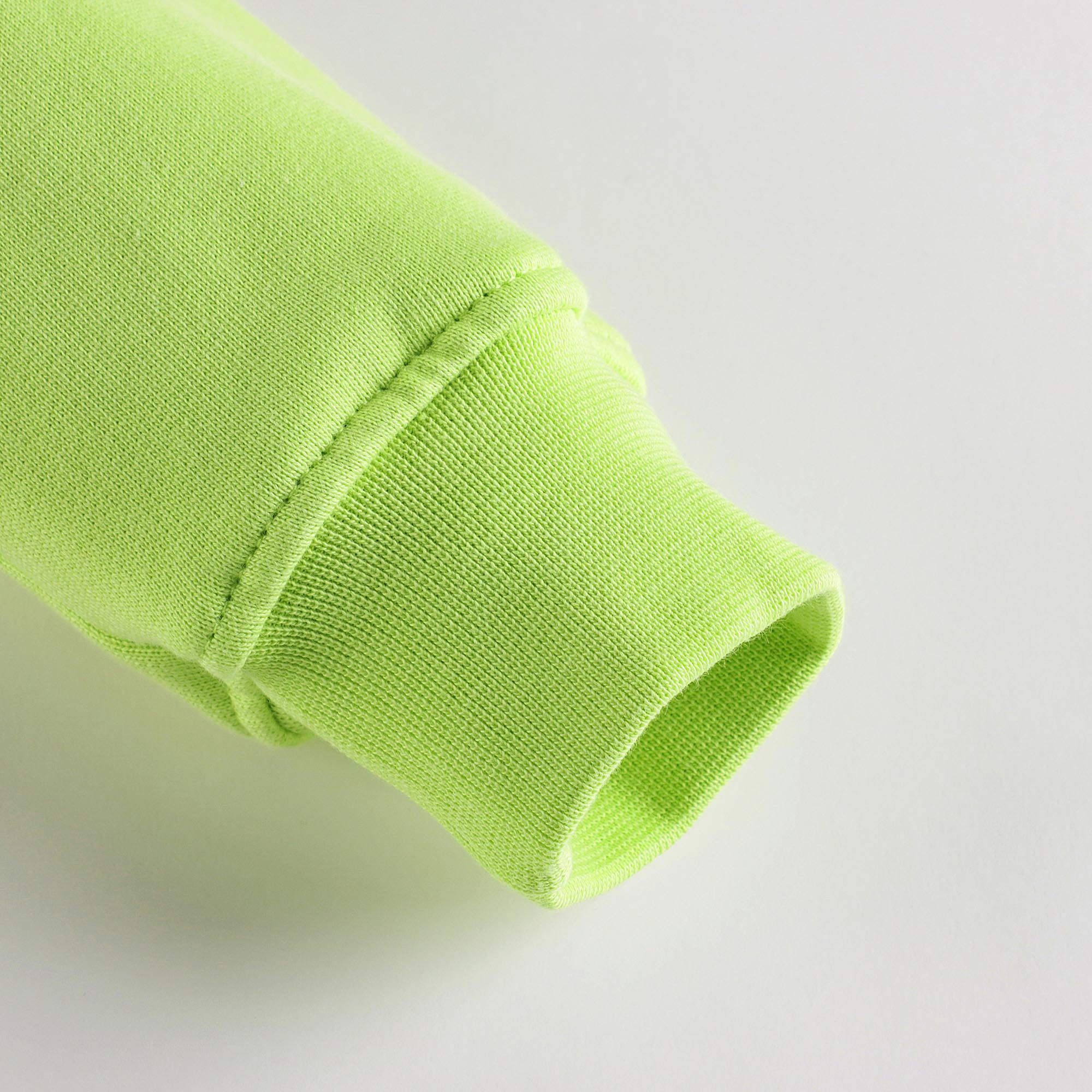 Boys & Girls Green Logo Cotton  Sweatshirt