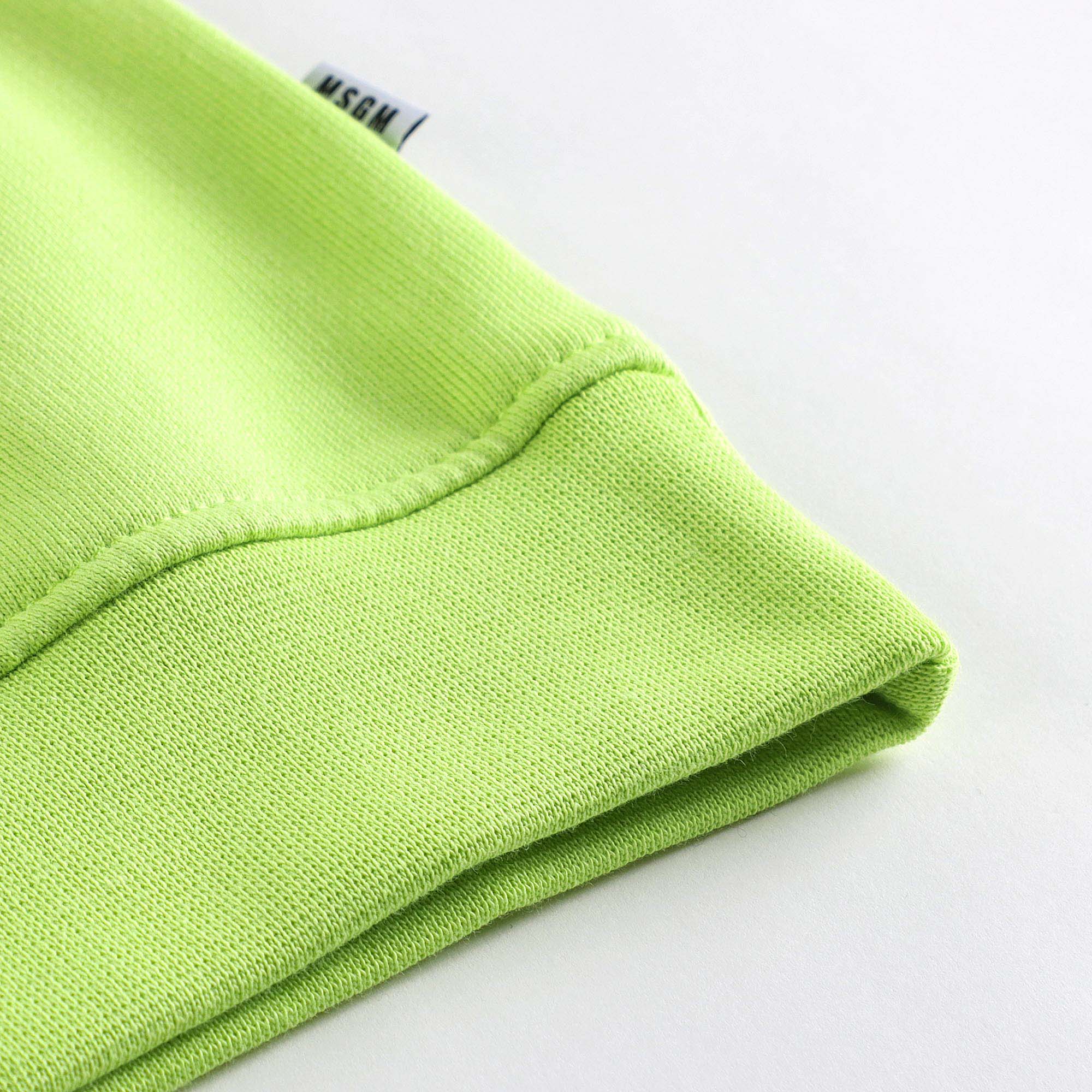 Boys & Girls Green Logo Cotton  Sweatshirt