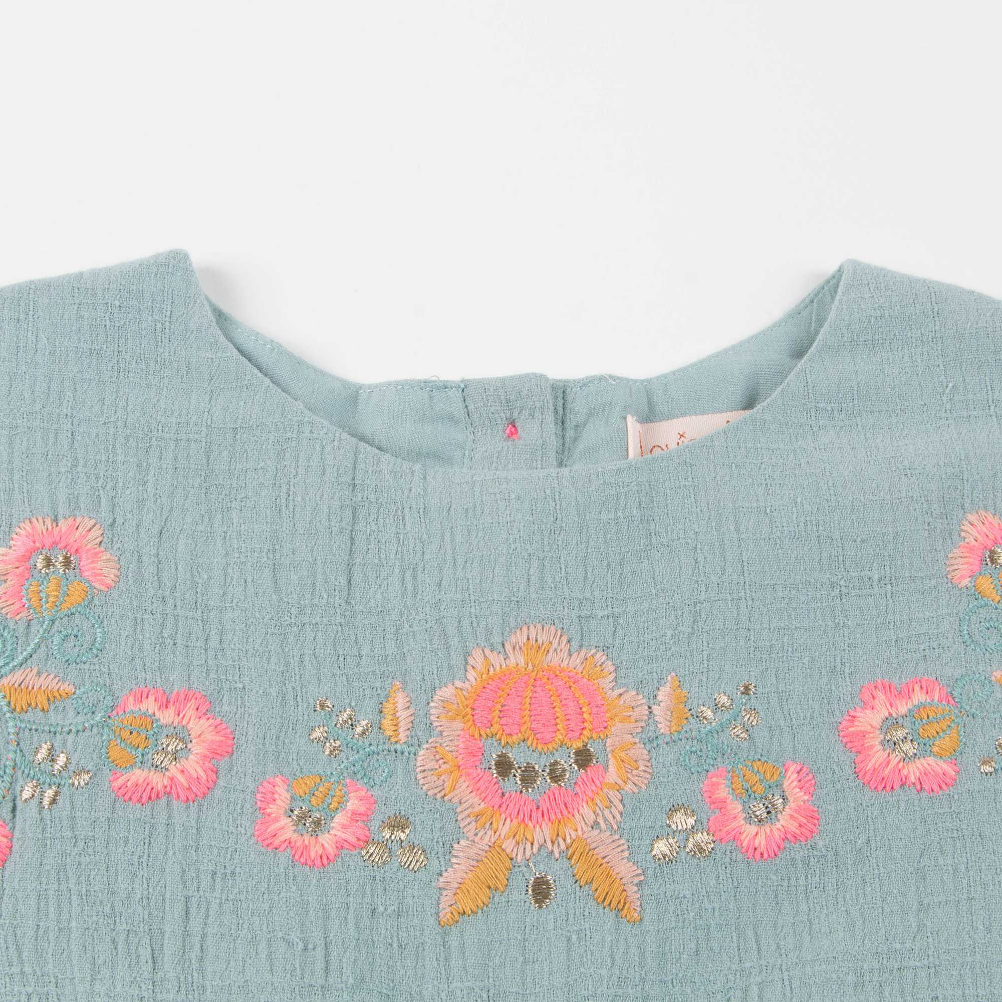 Girls Blue "Oleste" Dress