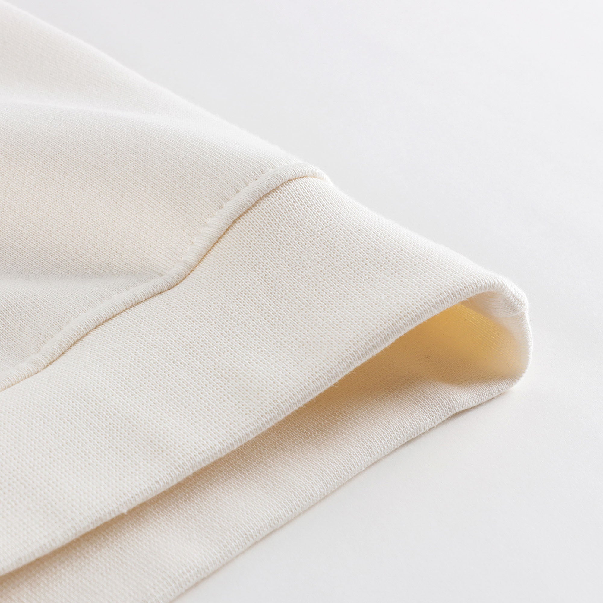 Boys & Girls White Logo Cotton Sweatshirt