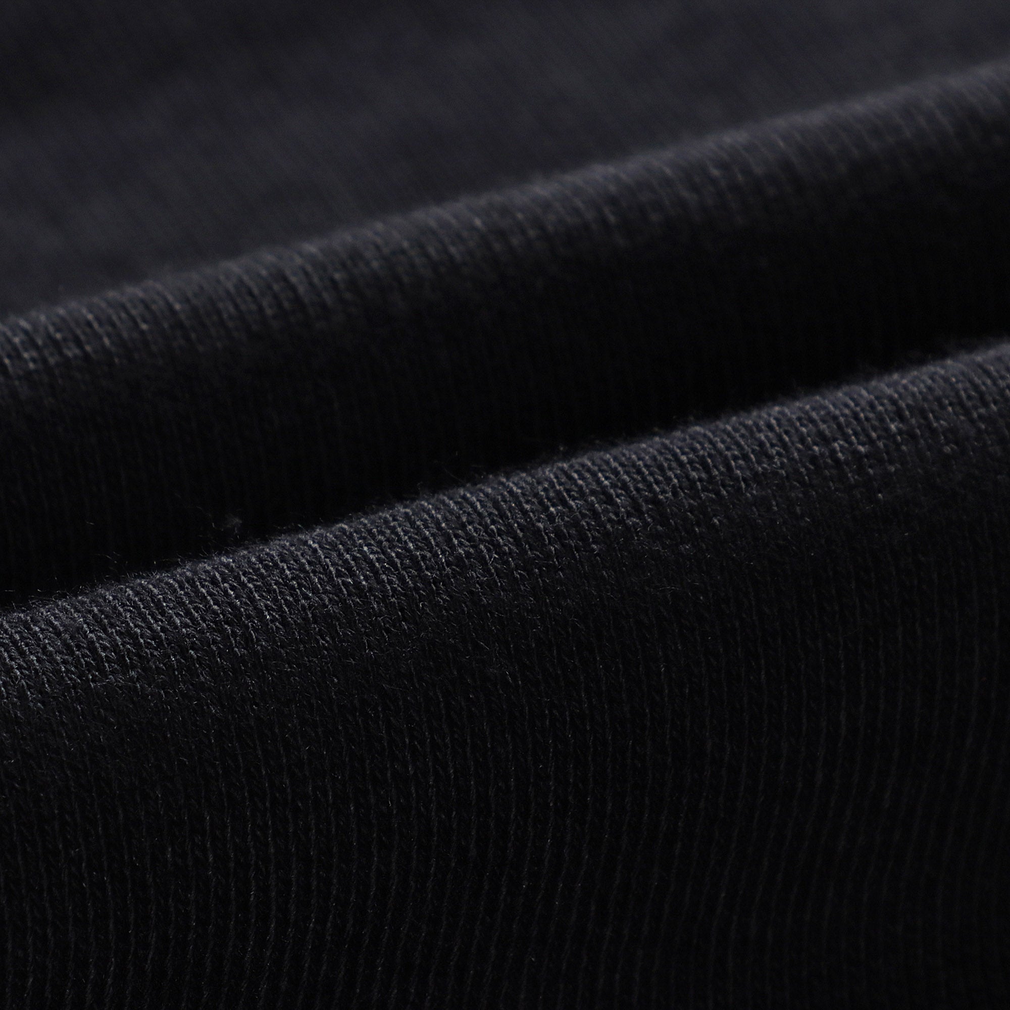 Boys & Girls Black Logo Cotton Sweatshirt