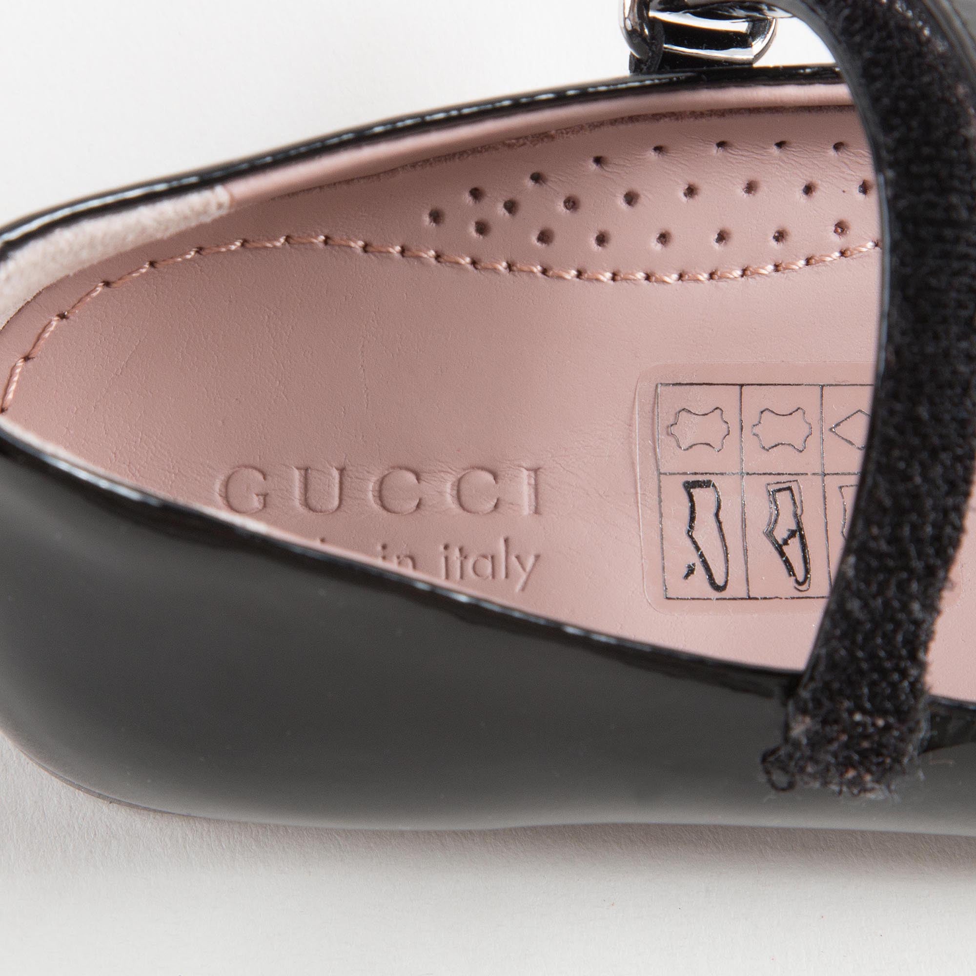 Baby Girls Black Patent Leather Shoes With Horsebit - CÉMAROSE | Children's Fashion Store - 8
