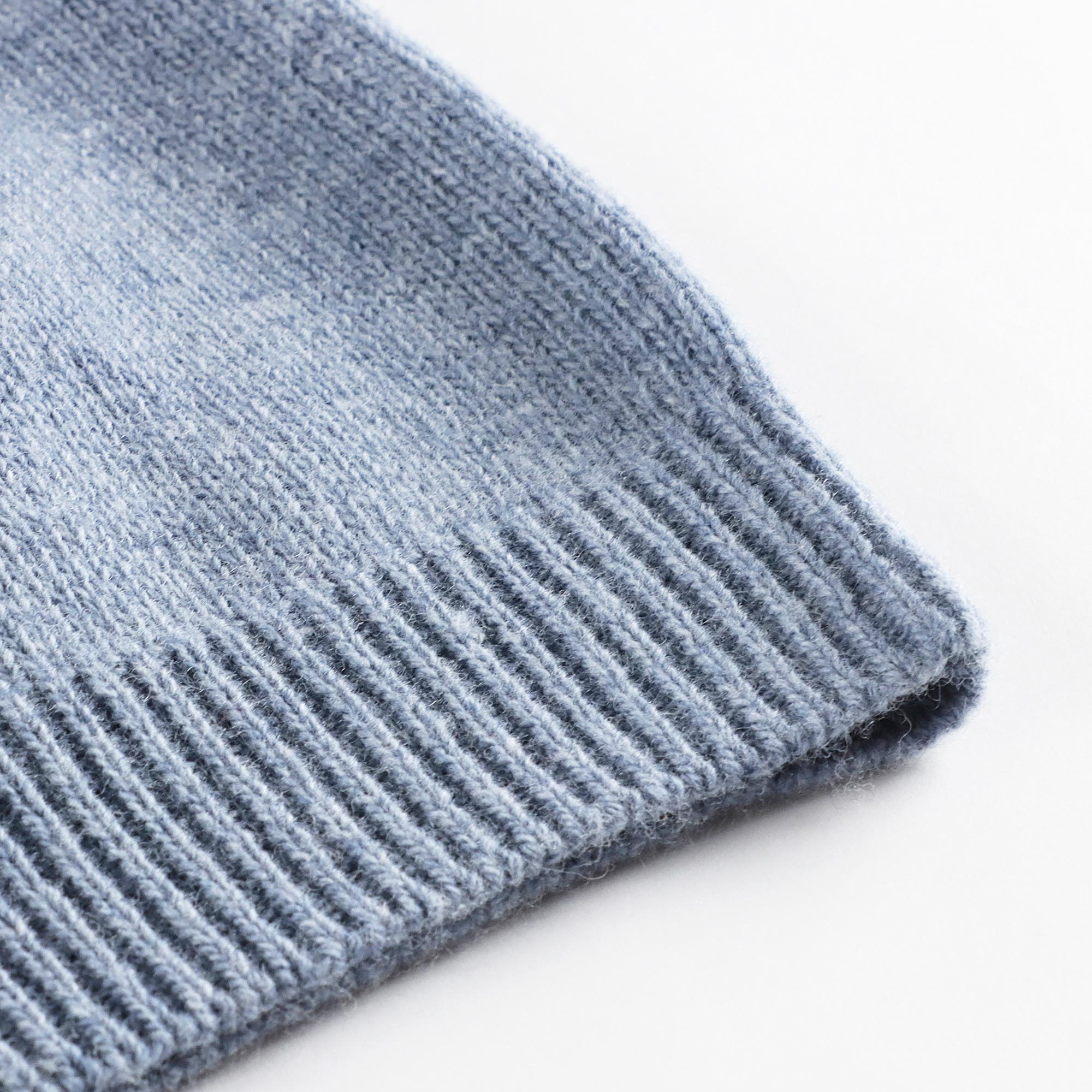 Girls Blue Wool Sweater
