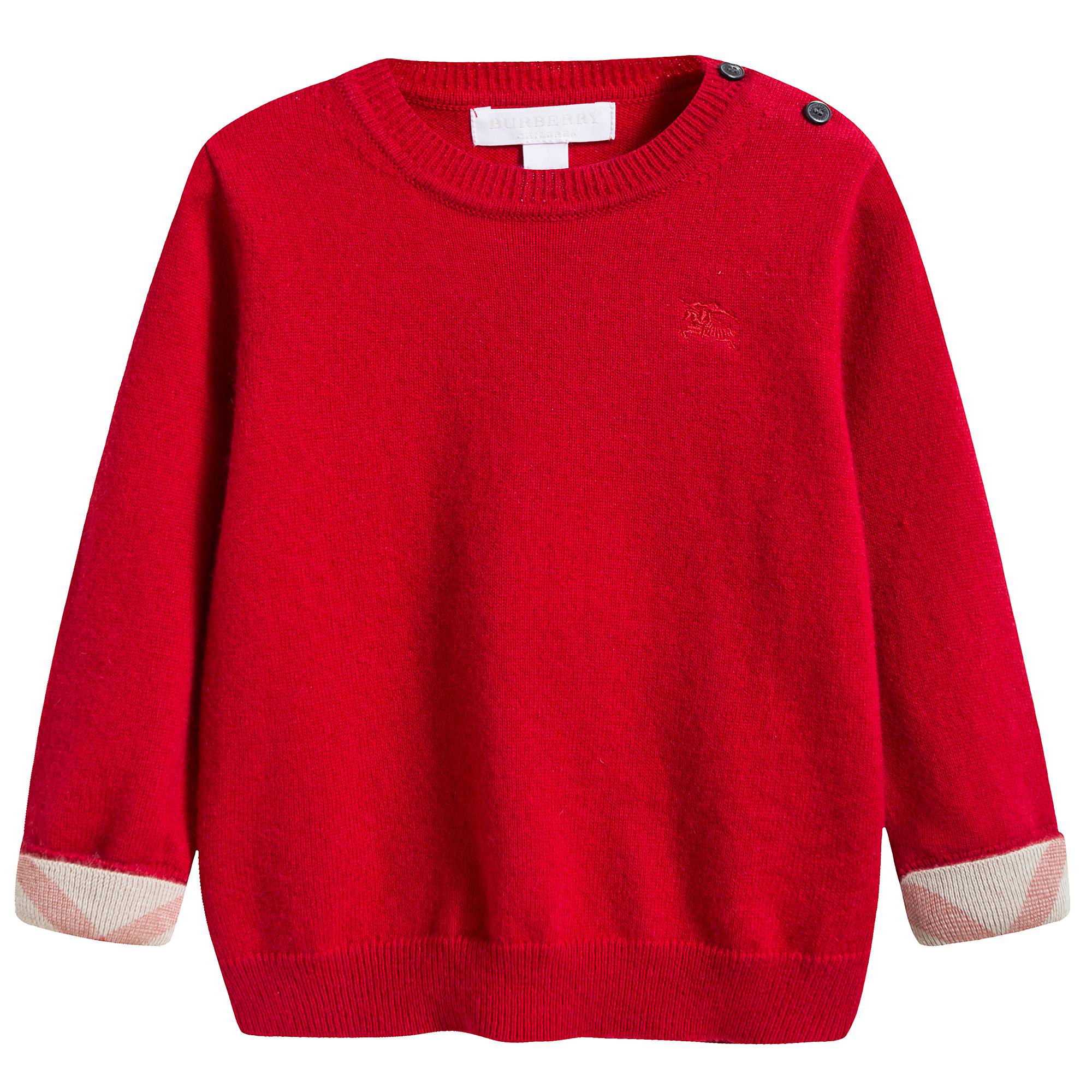 Baby Red Cashmere Sweater