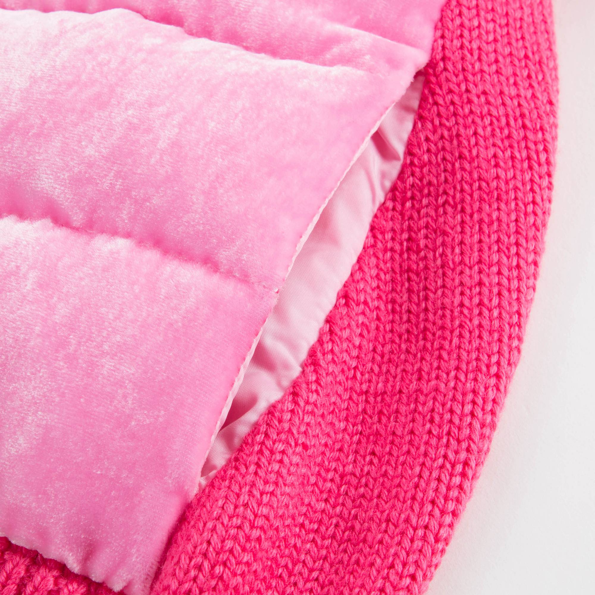 Girls Pink "MAGLIA TRICOT" Cardigan