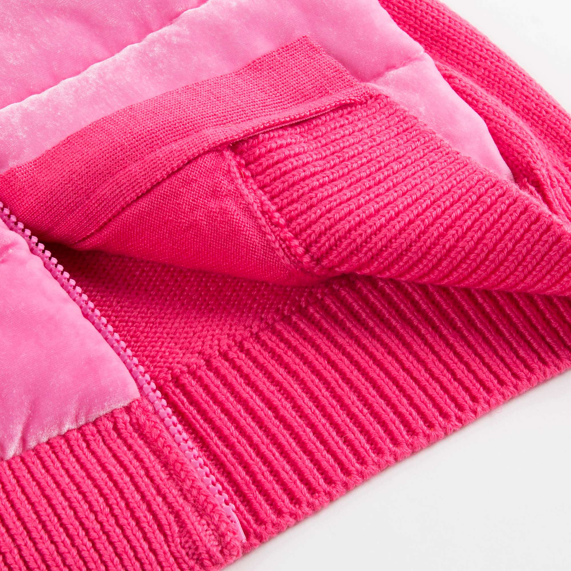 Girls Pink "MAGLIA TRICOT" Cardigan