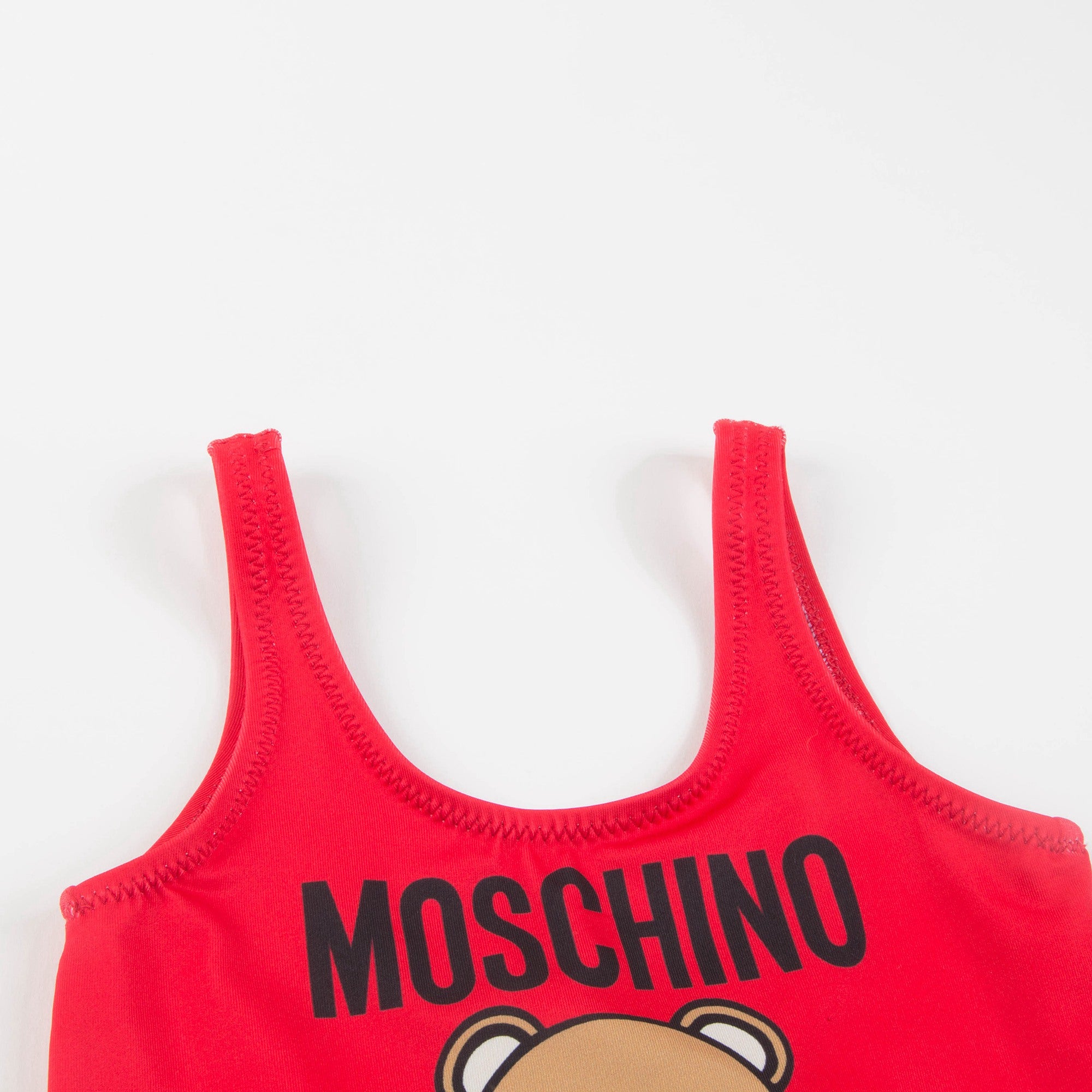 Girls Poppy Red Bathing Suit